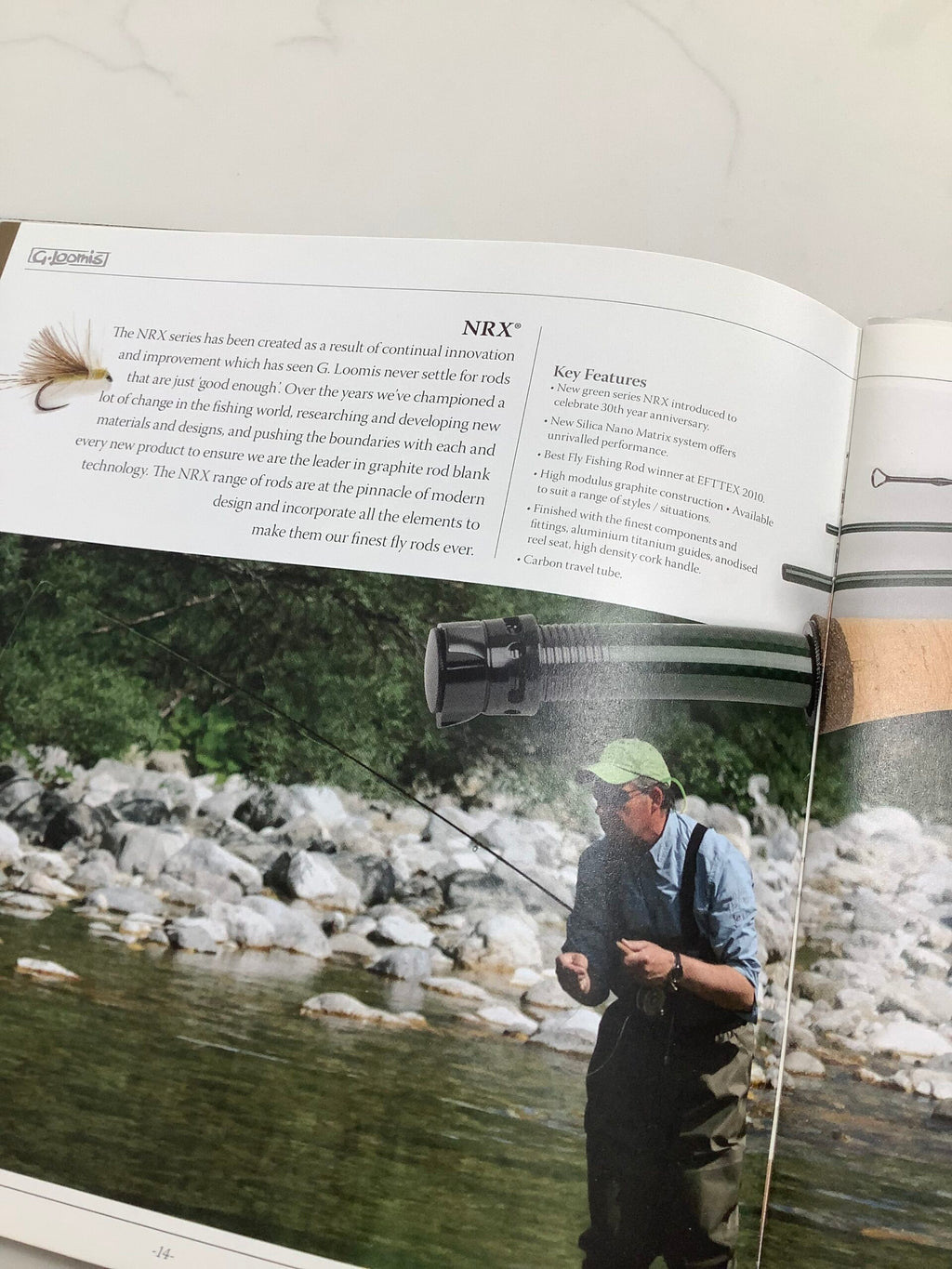 G.LOOMIS NRX 14ft # 9/10 Four Piece Fly Rod