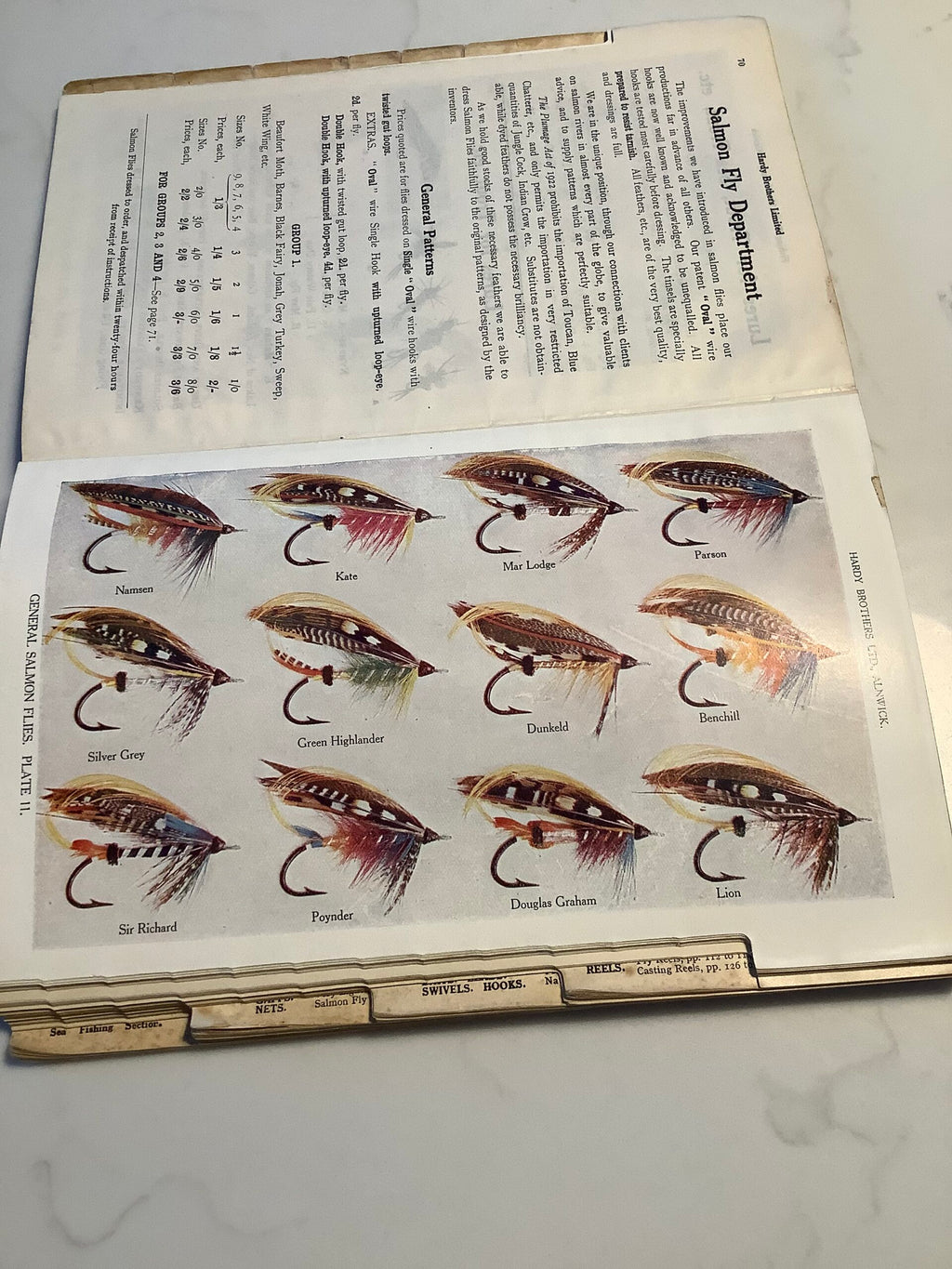 Antique 1925 Hardy Bros Anglers Guide