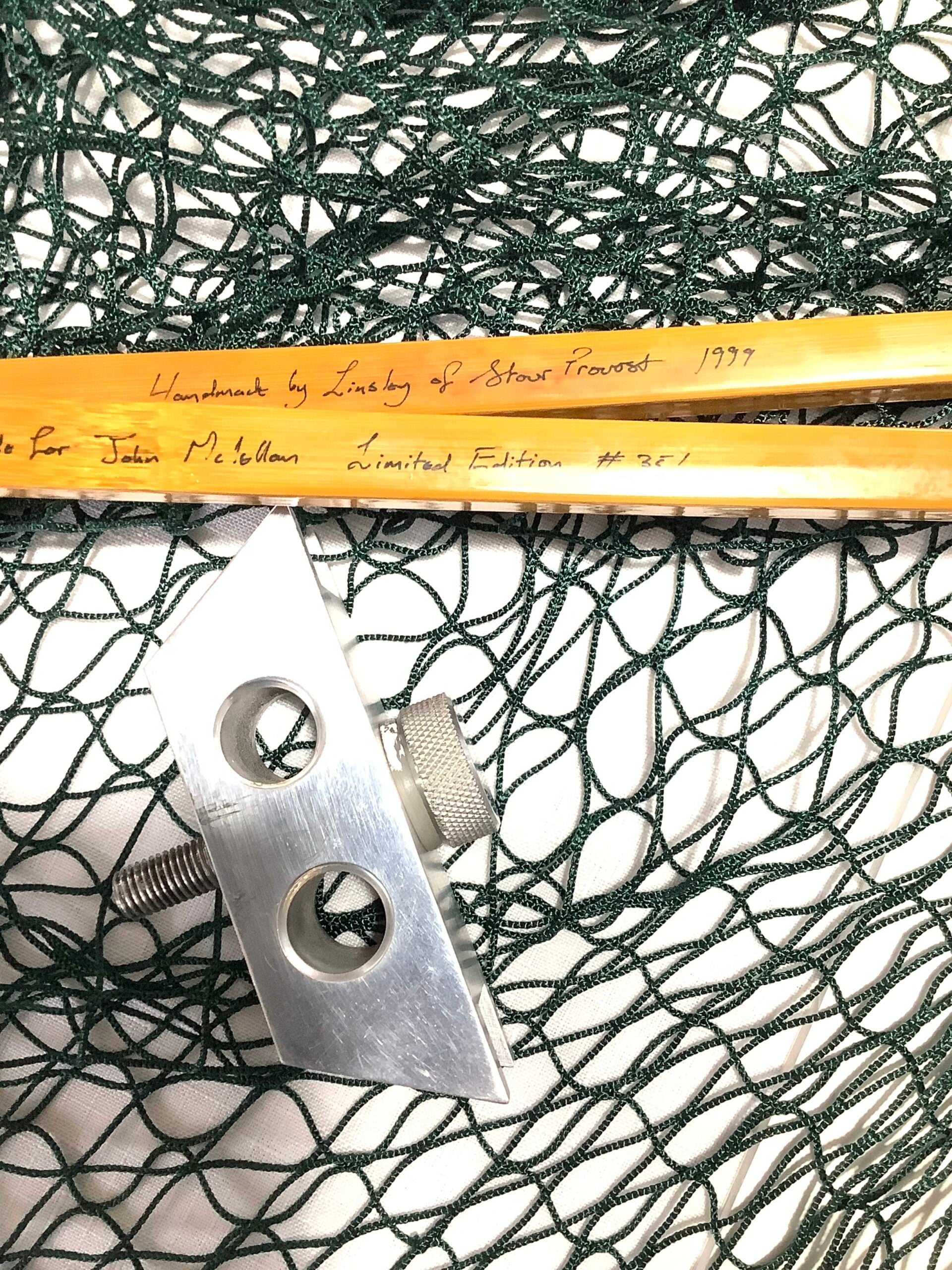 SHAUN LINSLEY “ THE REDMIRE LANDING NET “ HAND CRAFTED