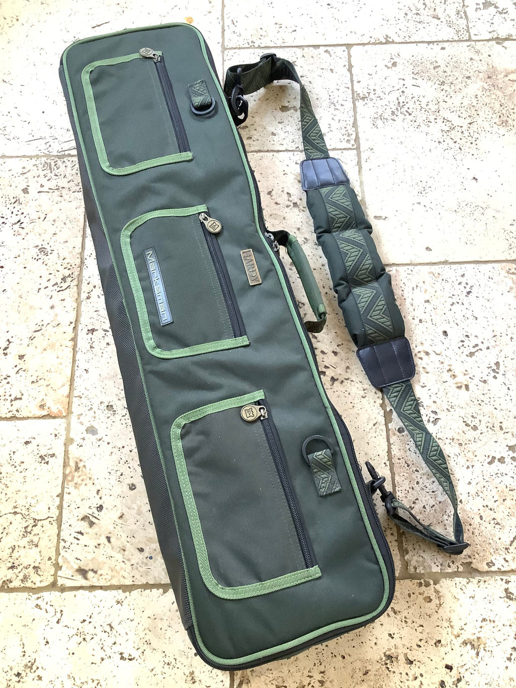 HARDY BROS MARKSMAN 6 x piece SMUGGLER 12ft XT ROD with Hardy Marksman Carrying Case