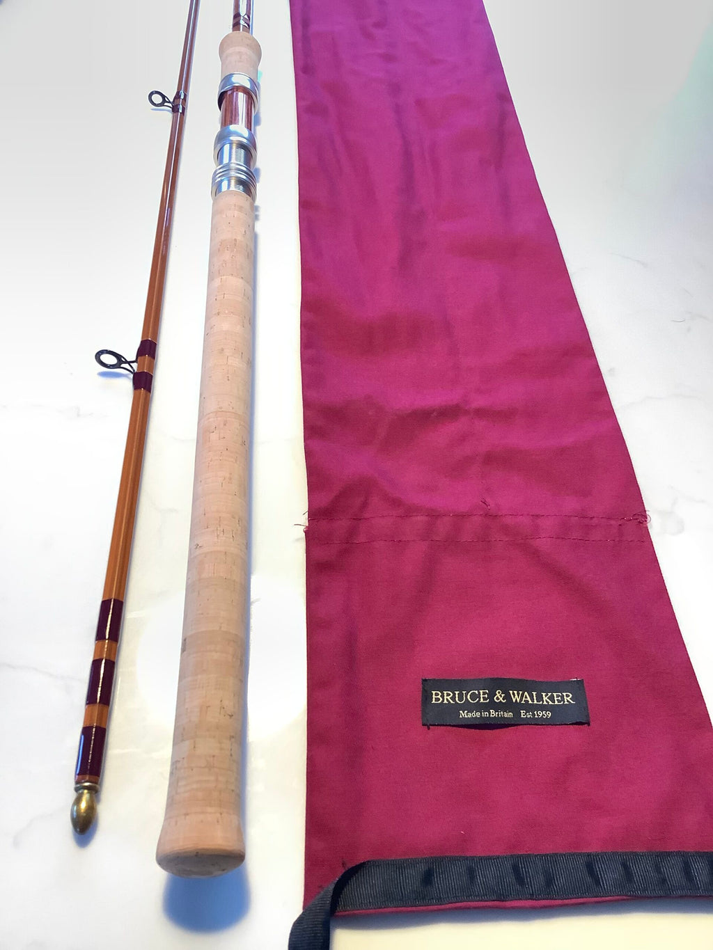 NEW Bruce Walker Hexagraph Custom Carp Rod, latest build.