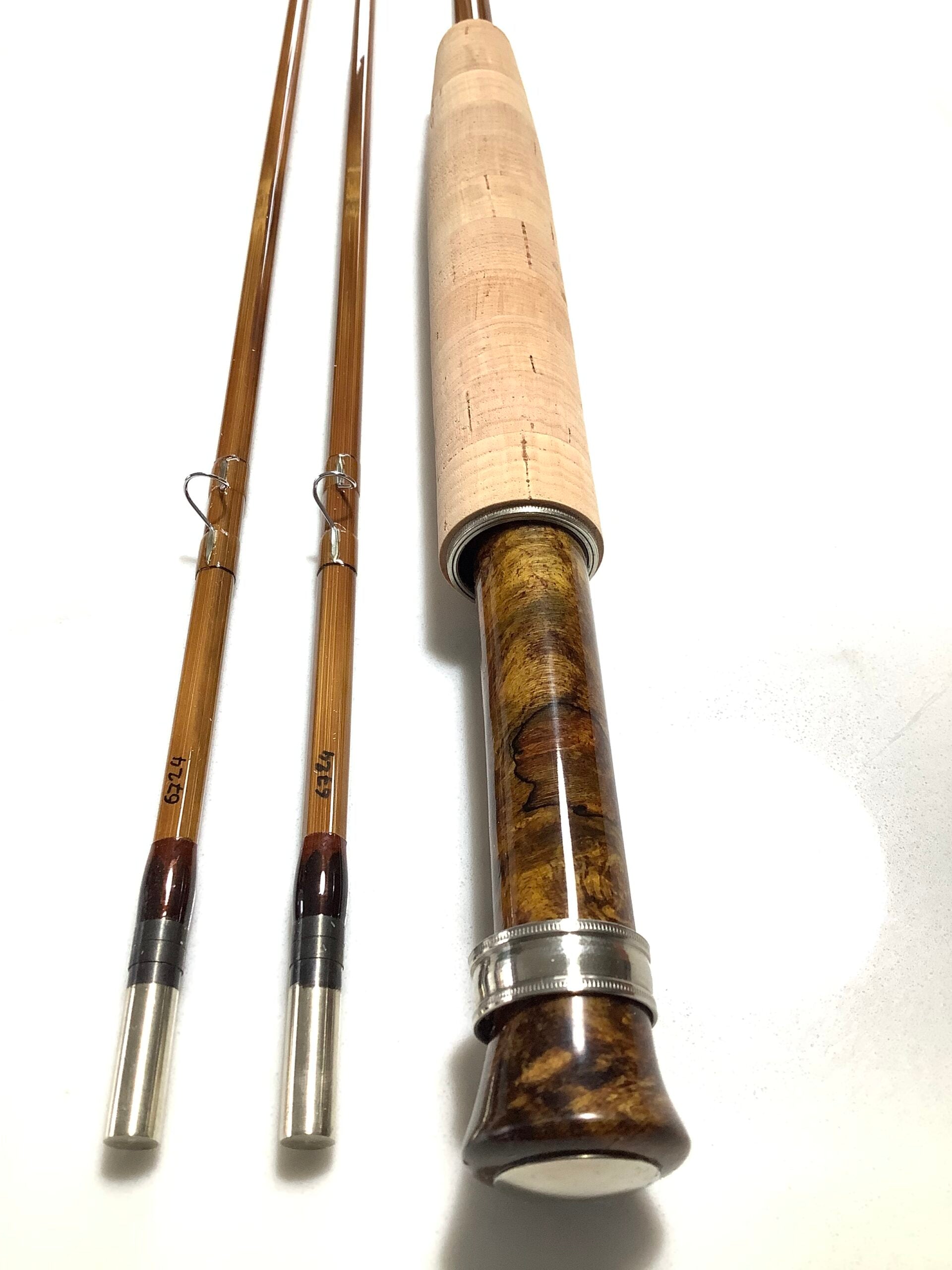 Highest Quality Bespoke Built “ THE CHALK STREAM DELUXE” 7 ft 6” #4 Fly Rod by VANWICK of The Netherlands
