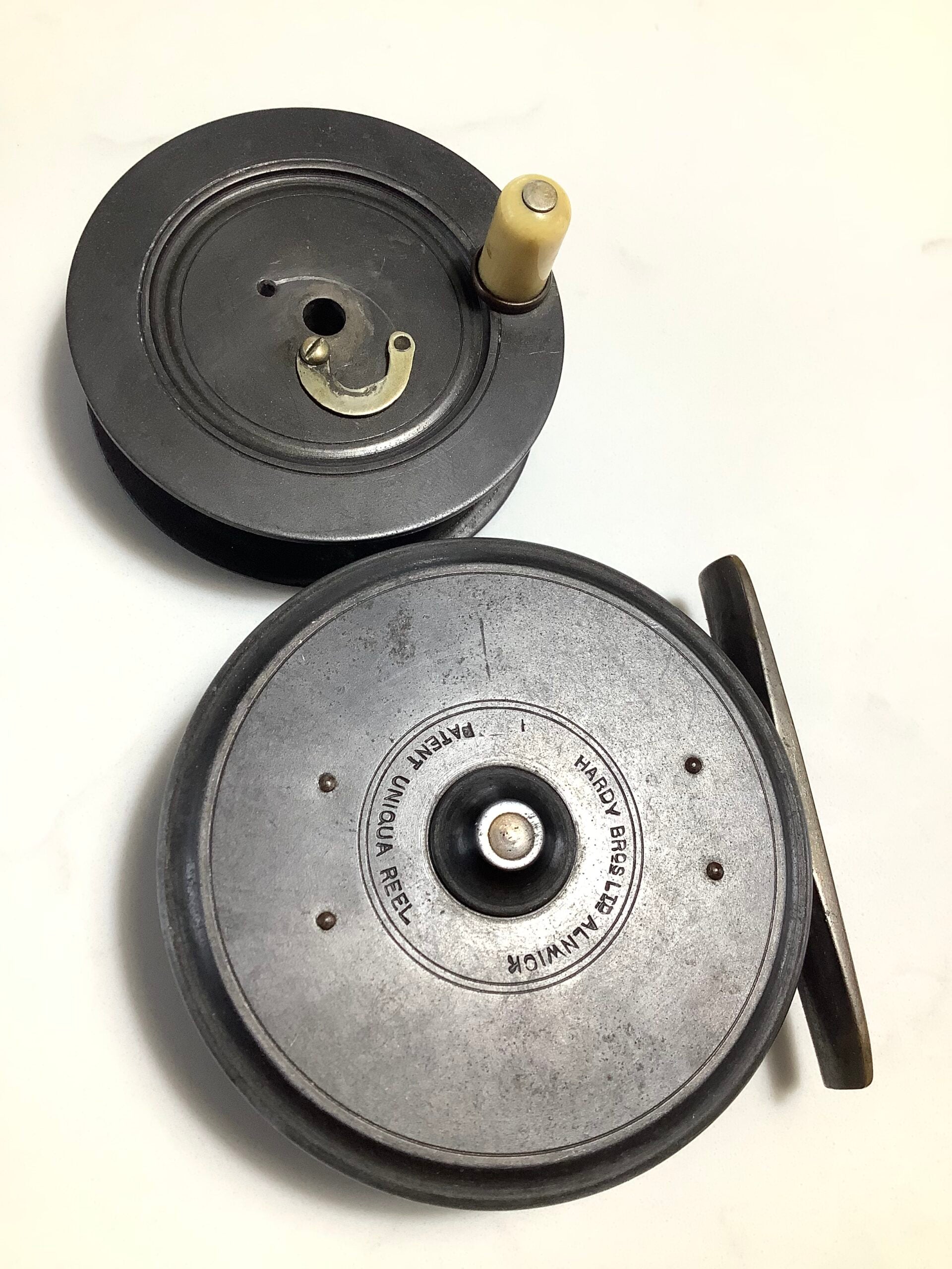 Antique circa 1903 Hardy Bros UNIQUA Fly Reel