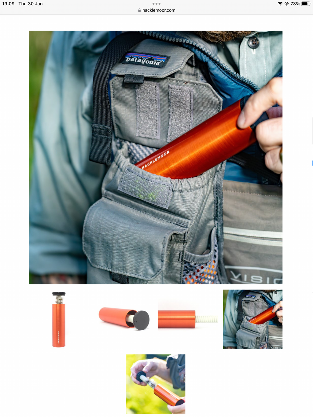 New concept HACKLEMOOR Fly Holder with Flies