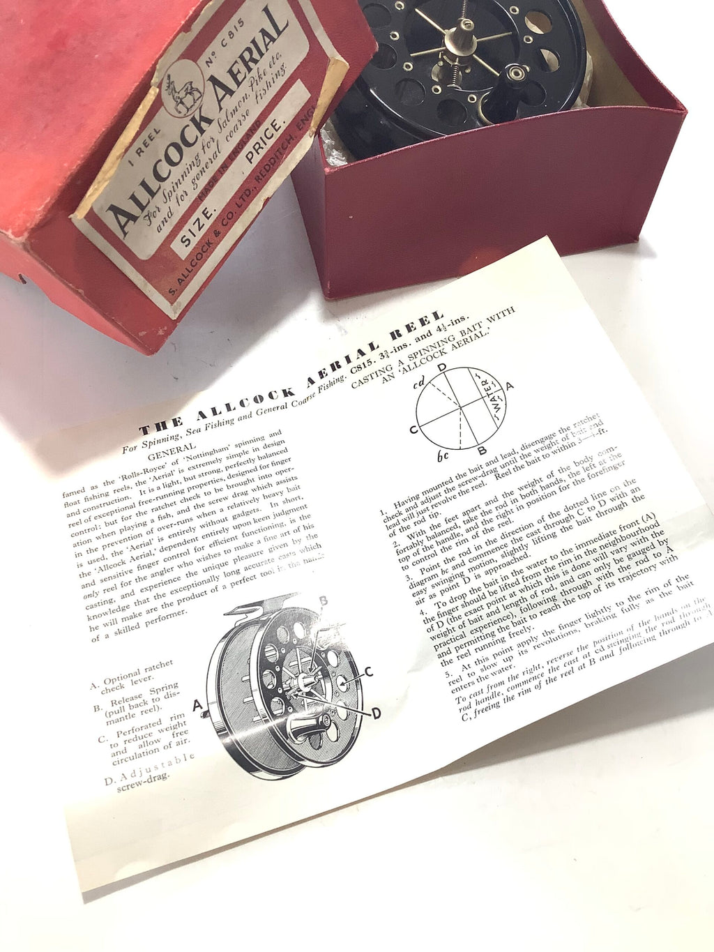Vintage Allcocks Aerial As New With Original Box