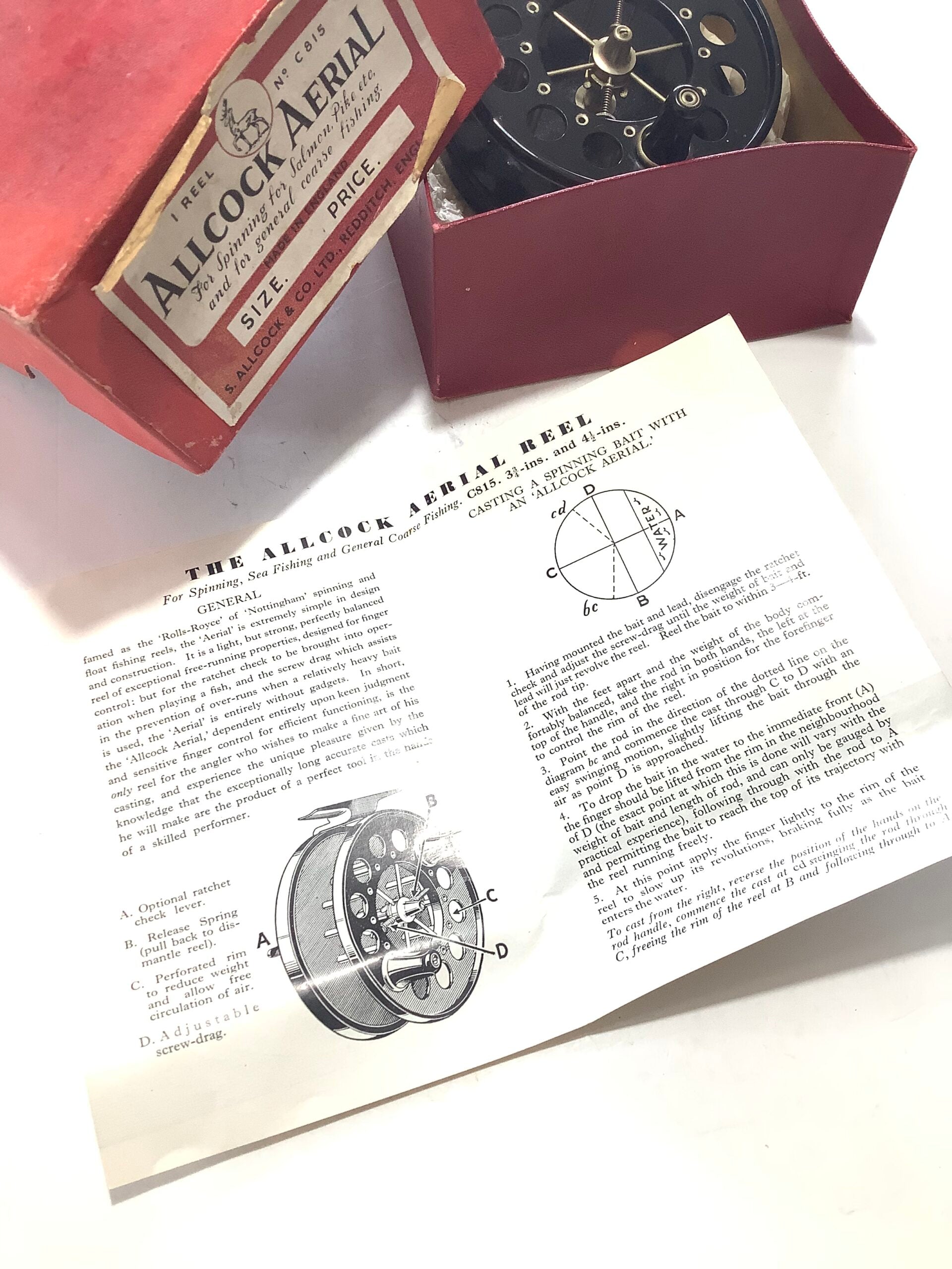 Vintage Allcocks Aerial As New With Original Box