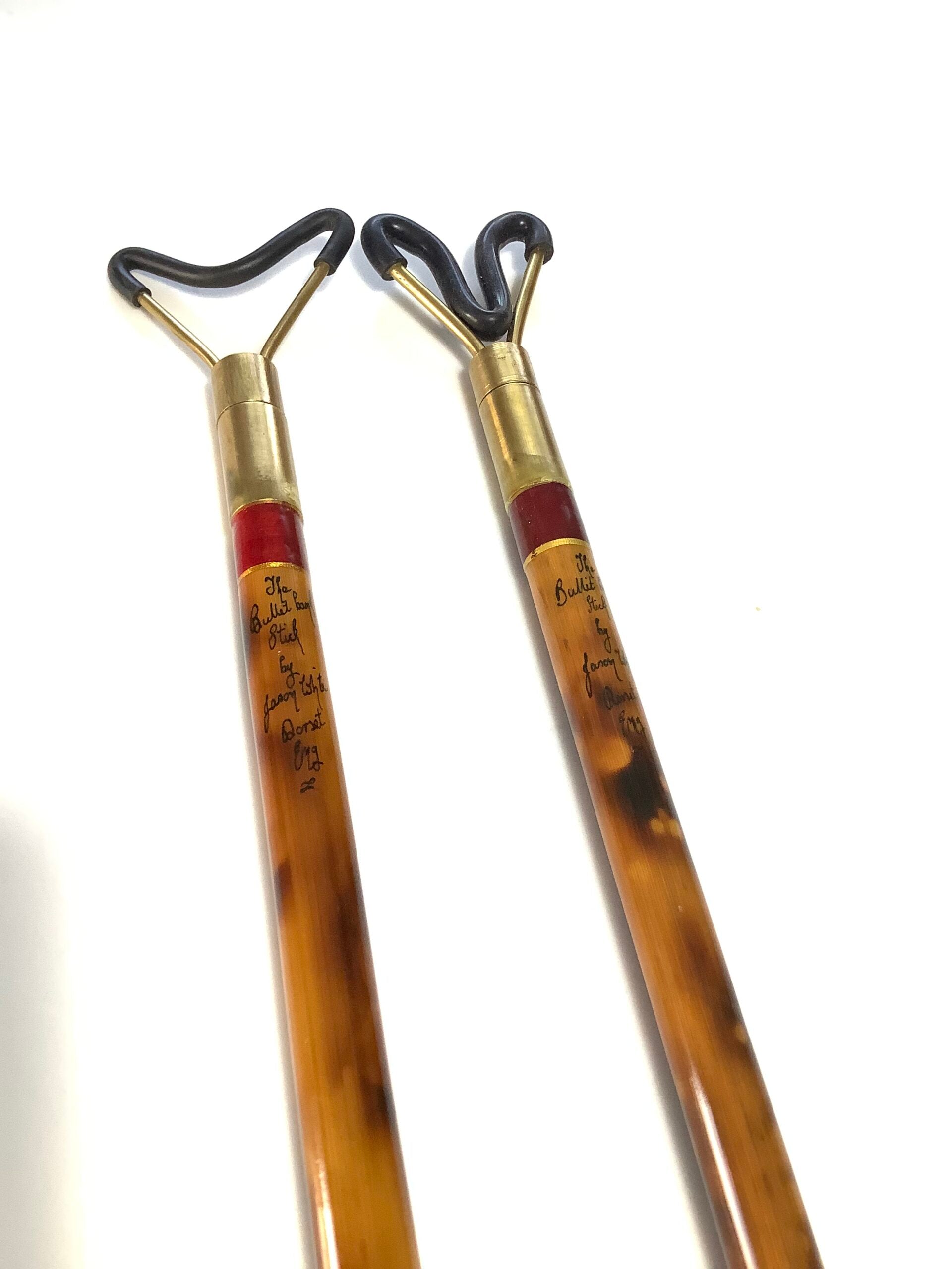 Hand crafted built cane original  “ Bullet Bank Sticks “ For THE GOLDEN CLUB