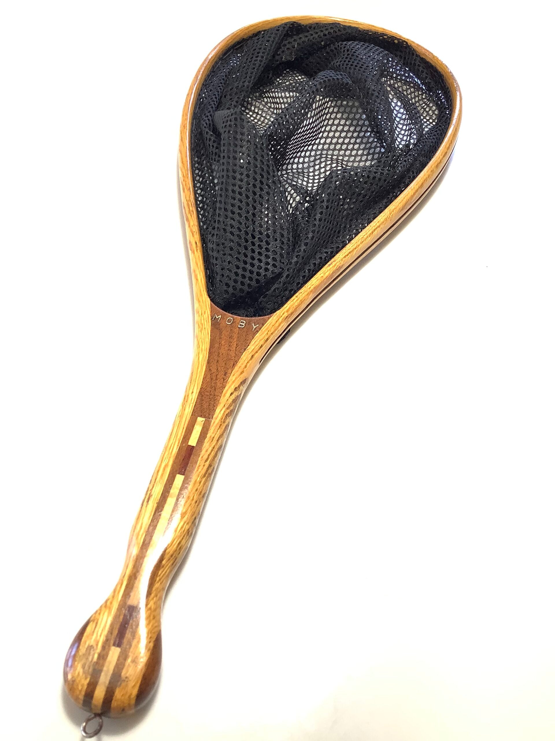 Best Canadian Quality Hand crafted Bent Ash/ hardwood framed MOBEY Trout Fishers Net