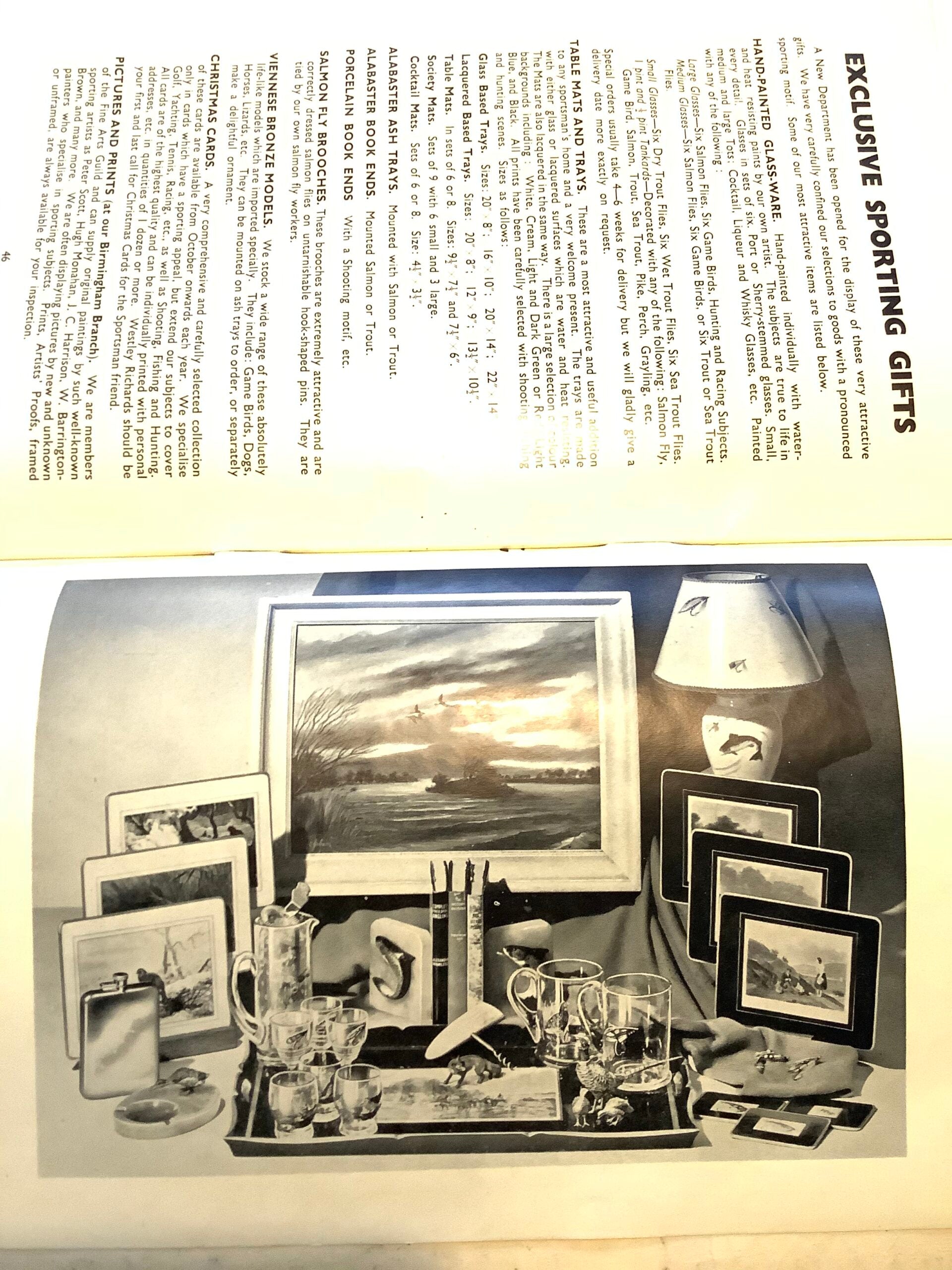 Rare Westley Richards Anglers Guide