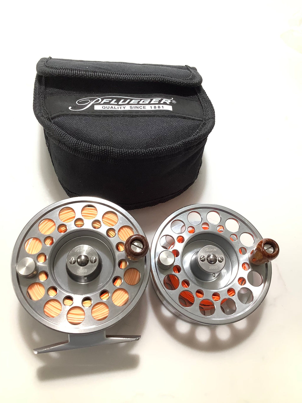 Pfleuger TRION 3 1/4” Fly Reel with Rio Line + spare spool