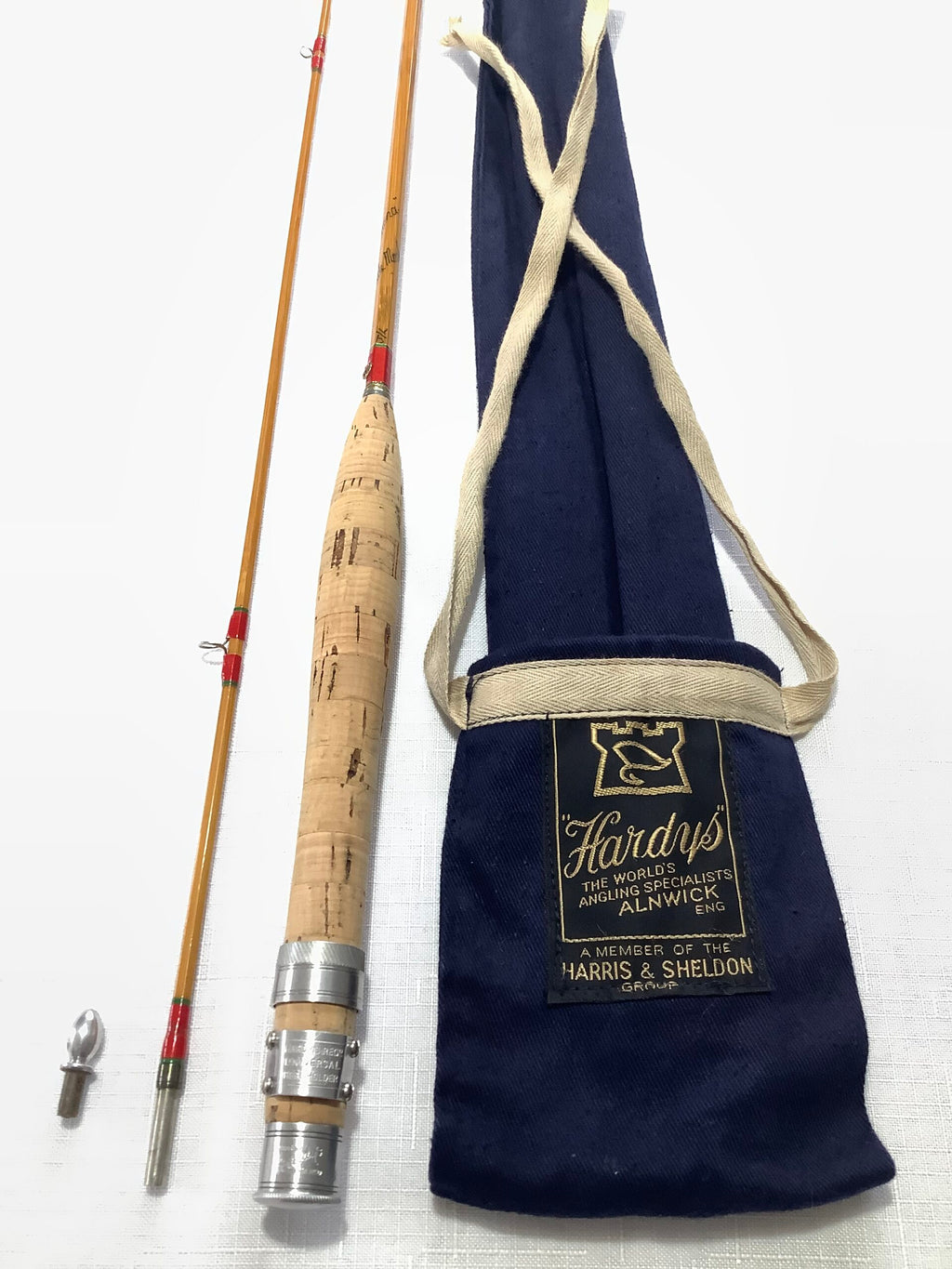 Pristine as New HARDY BROS Built Cane 6ft Fly Rod Latest New Build