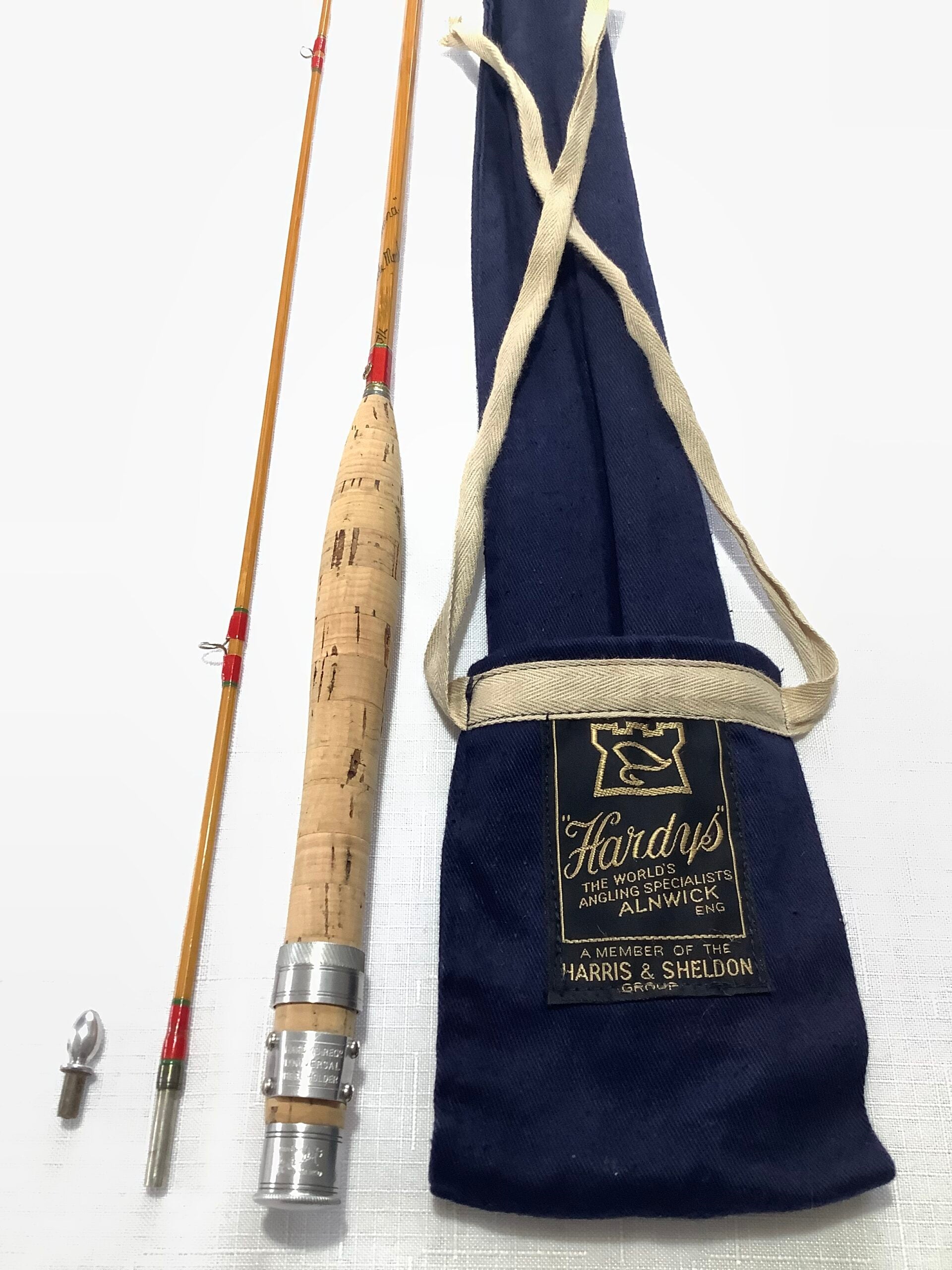 Pristine as New HARDY BROS Built Cane 6ft Fly Rod Latest New Build