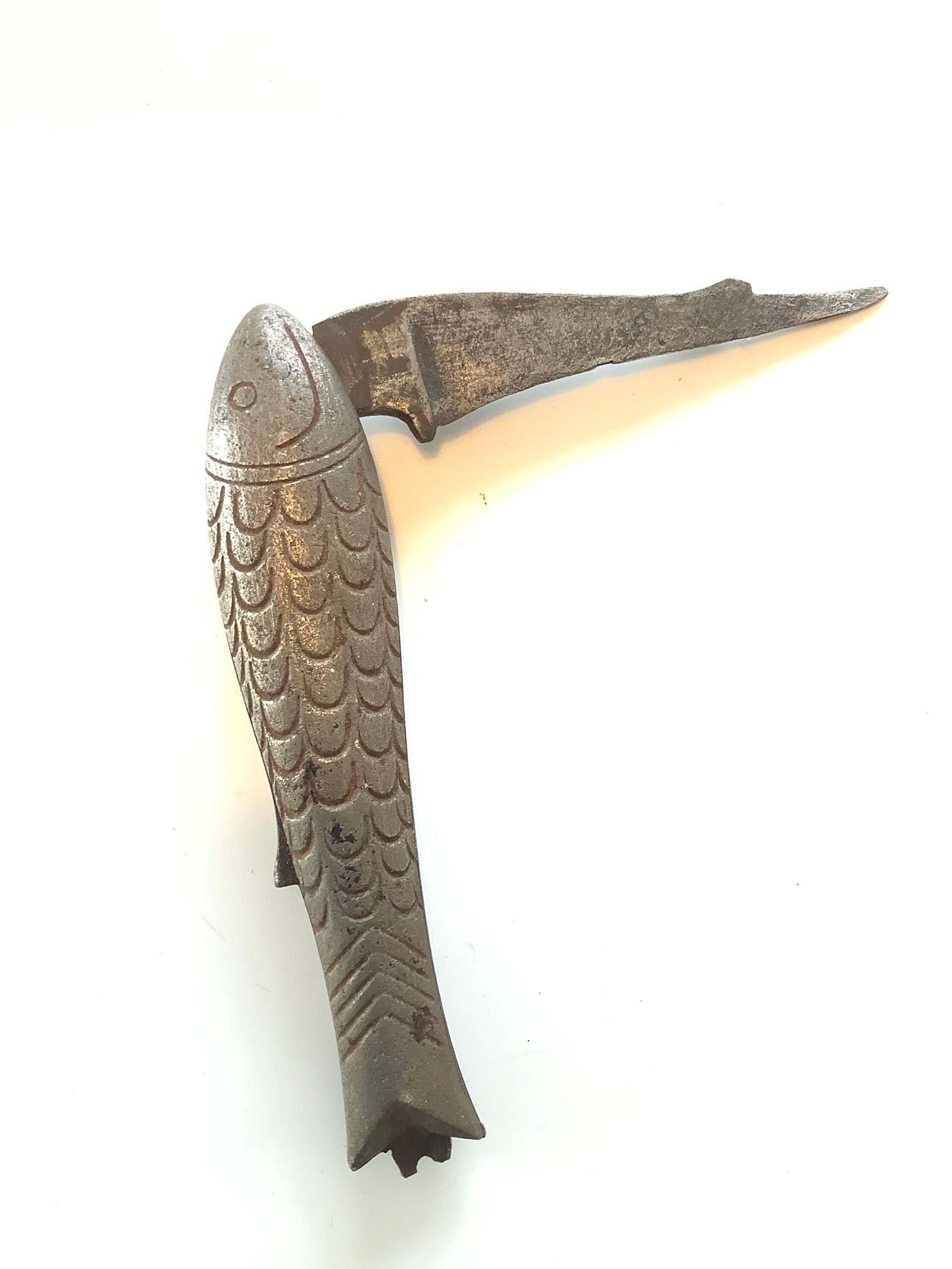 Antique fish design pocket knife