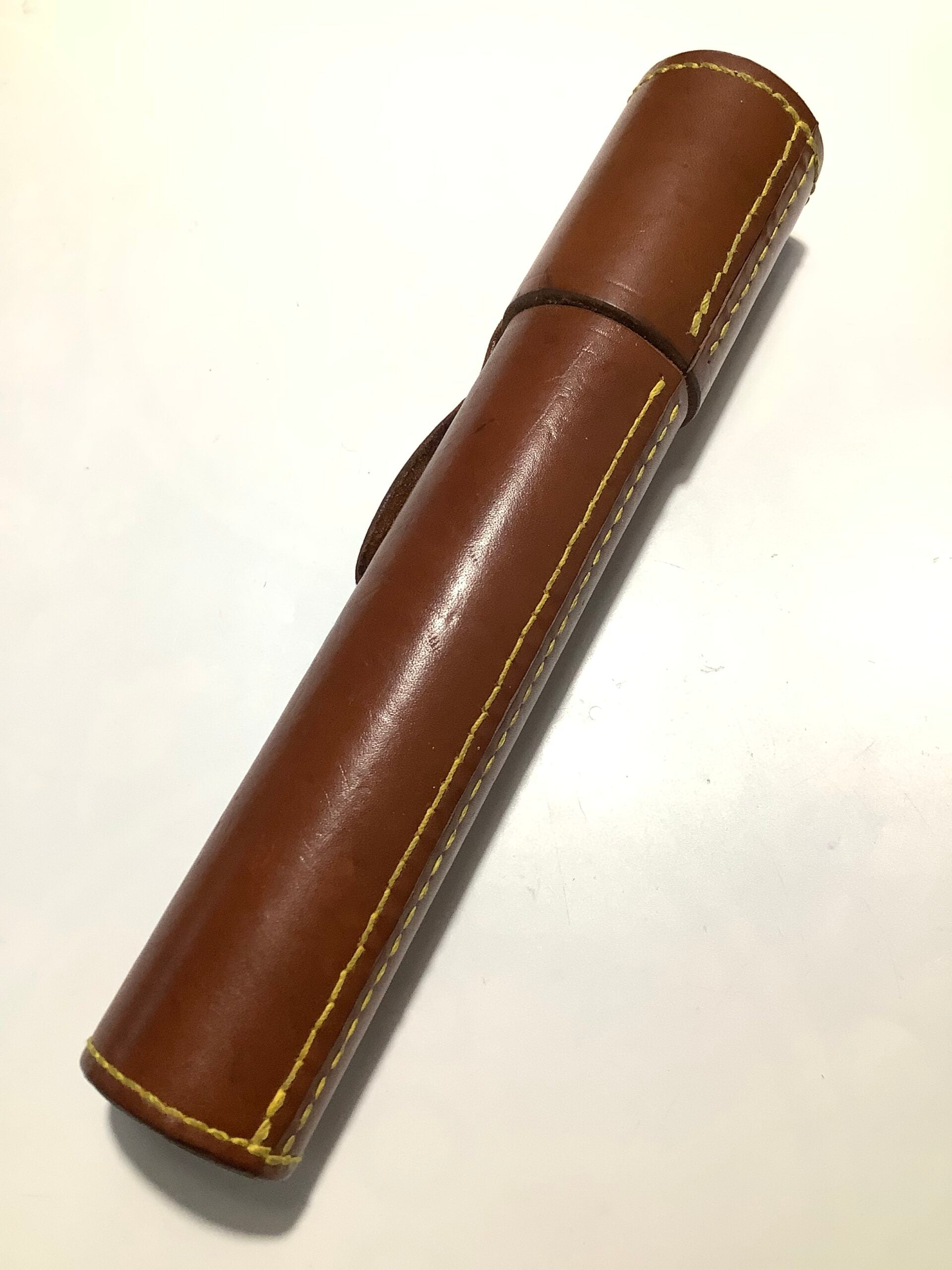 Quality hand made leather float holder