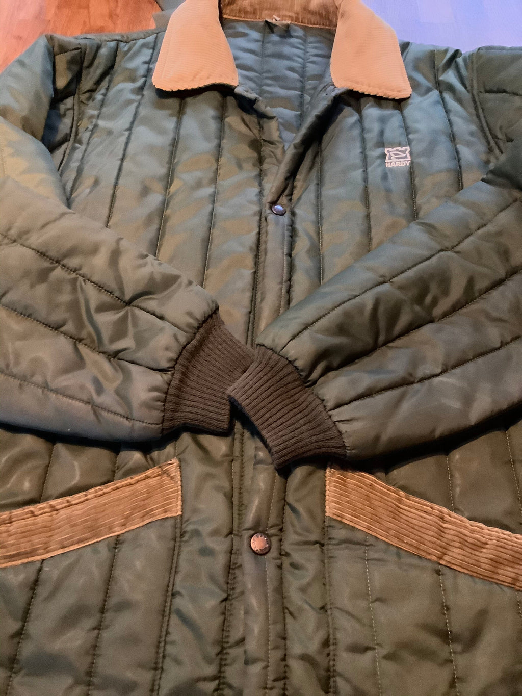 Vintage Hardy Bros Thermal Coat XL