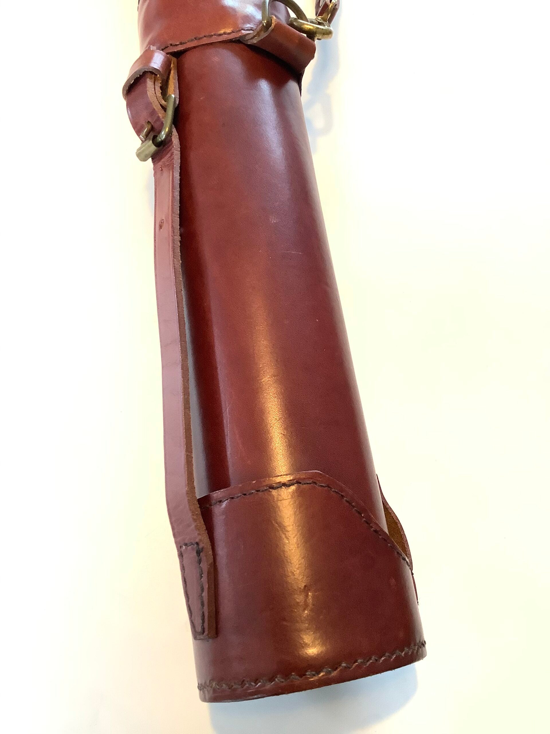 Rare Bruce Walker Full length Leather Rod Carrier