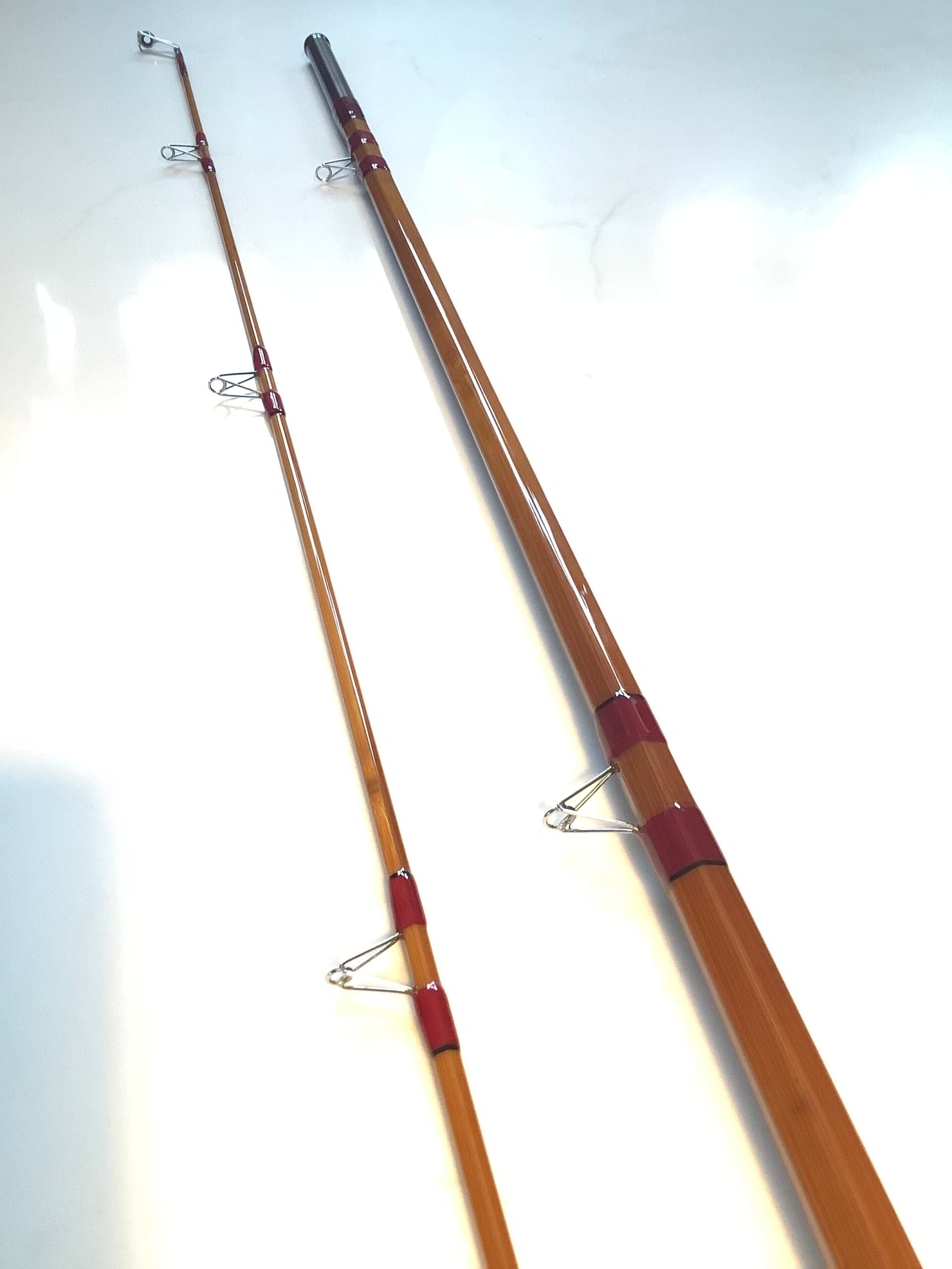 Edward Barder Rod Company “ THE CHRIS YATES MERLIN “Rare HOLLOW BUILT Ltd Edition Built Cane Rod