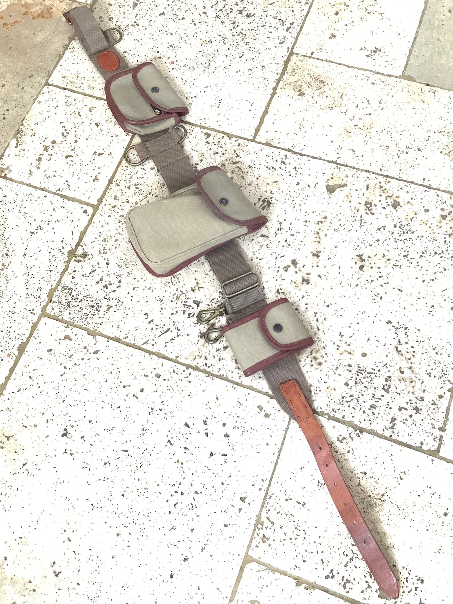 FARLOWS OF PALL MALL LONDON FLY FISHING HOLD-ALL BELT