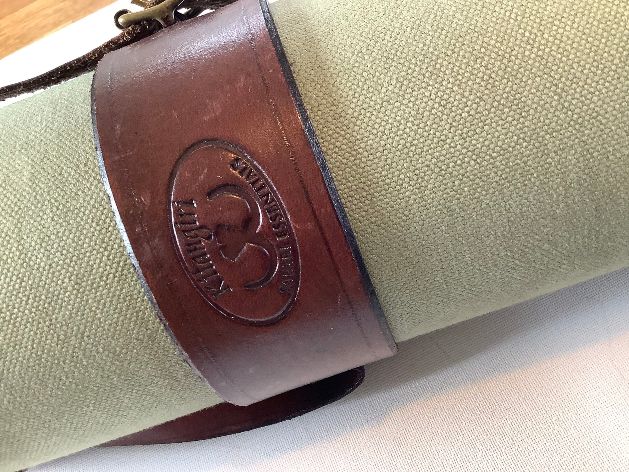 Highest Quality KITANGIRI Canvas Leather Multi-Rod Carrier