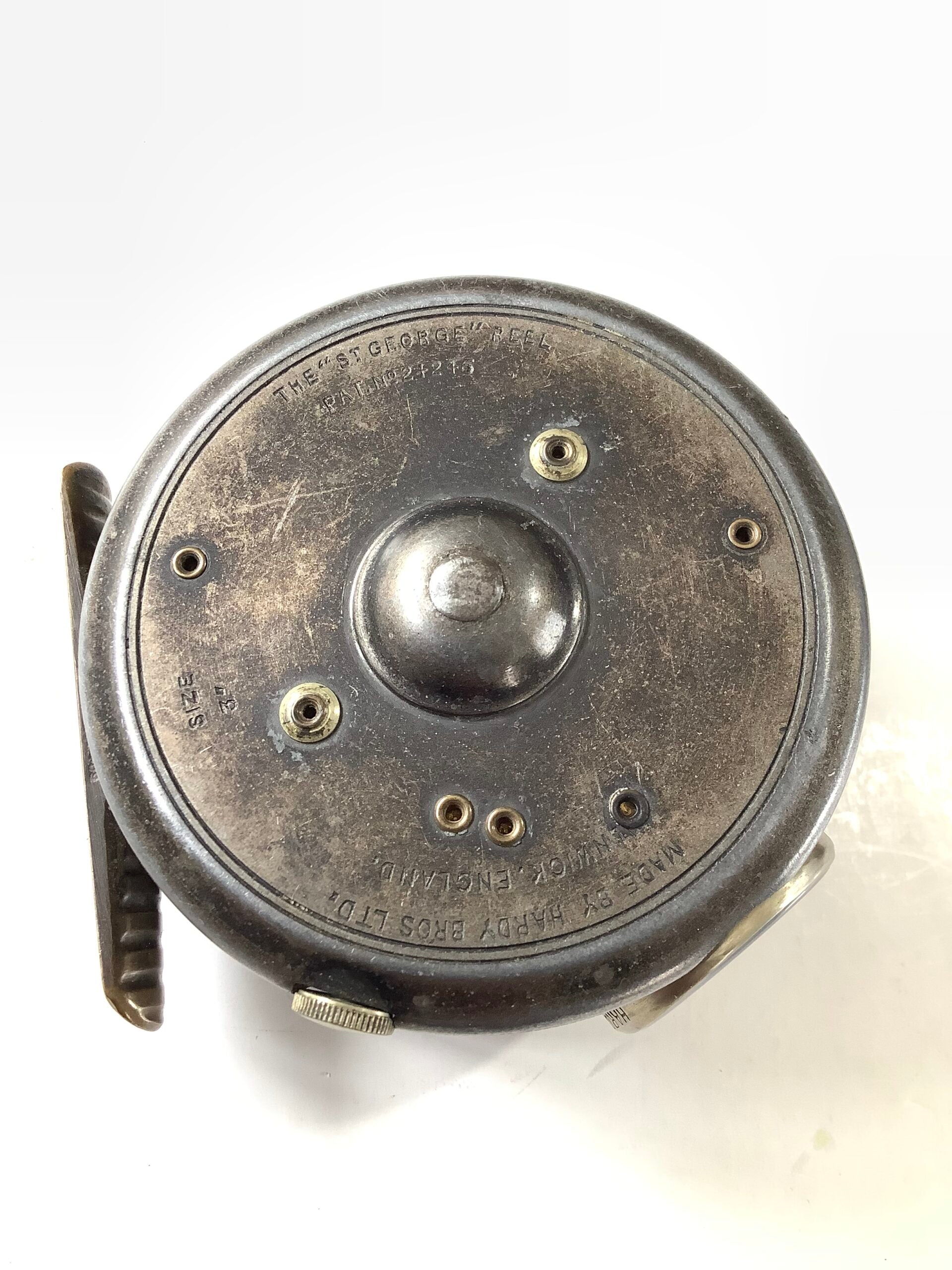 Antique HARDY BROS St.George 3” Fly Reel