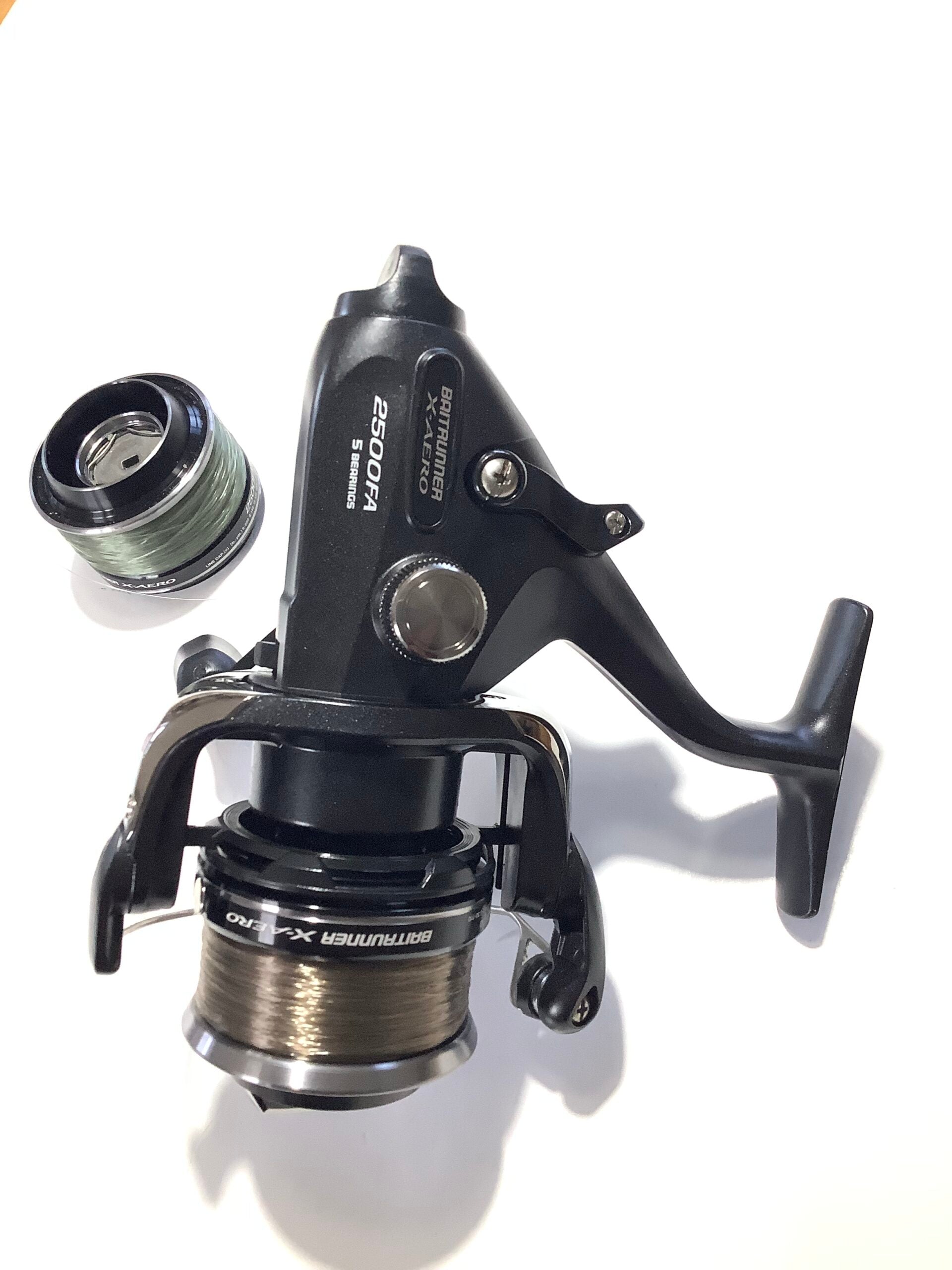 SHIMANO X-AERO 2500FA Baitrunner + Spool