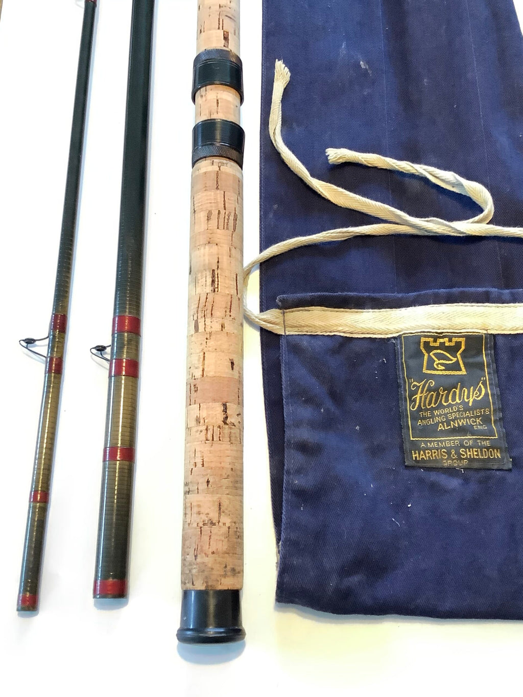 RARE 15ft HARDY BROS CARBON MATCH ROD