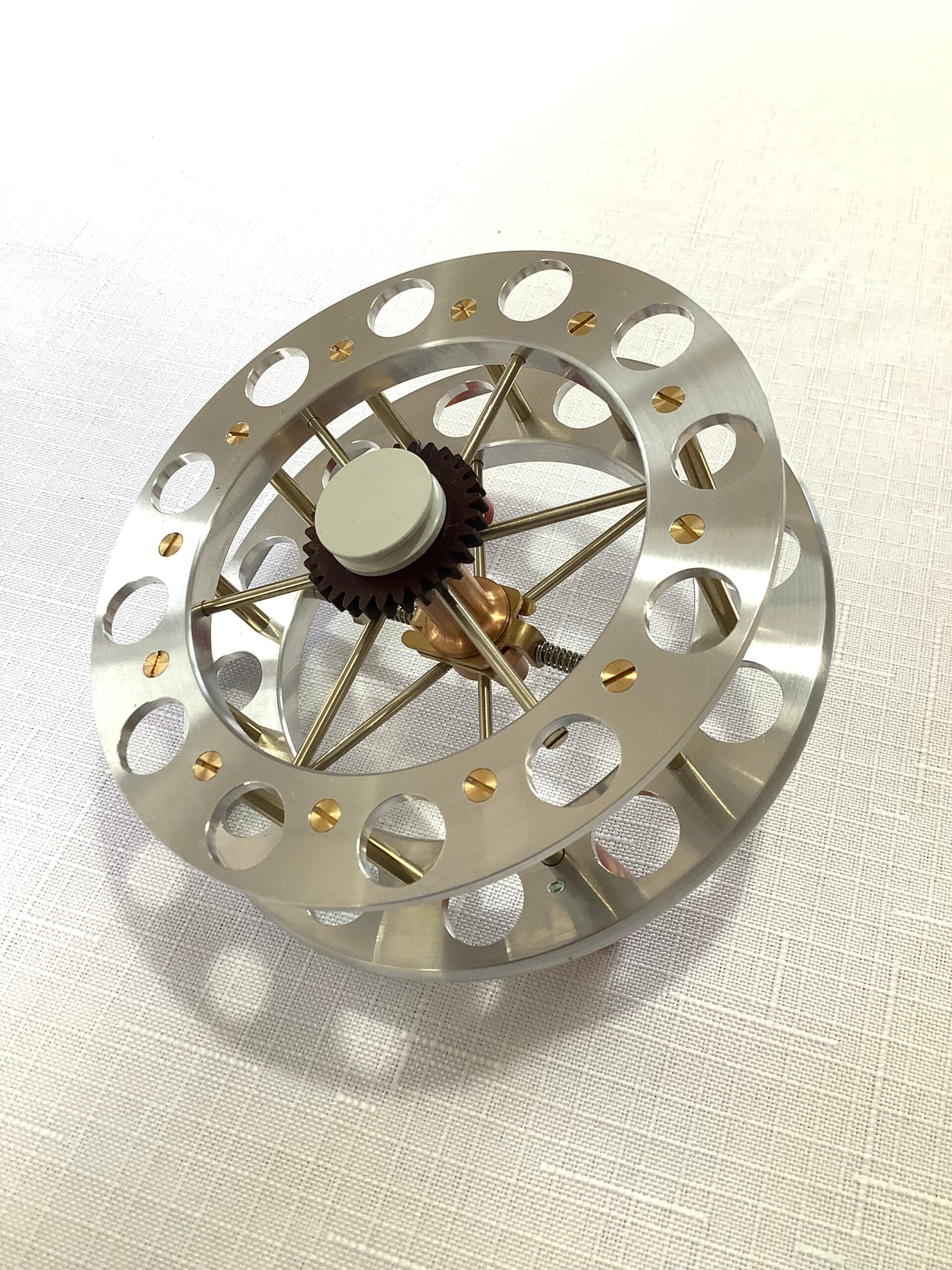 A presentation Boxed CHRIS LYHTE ROACH CENTREPIN WITH SPARE SPOOL