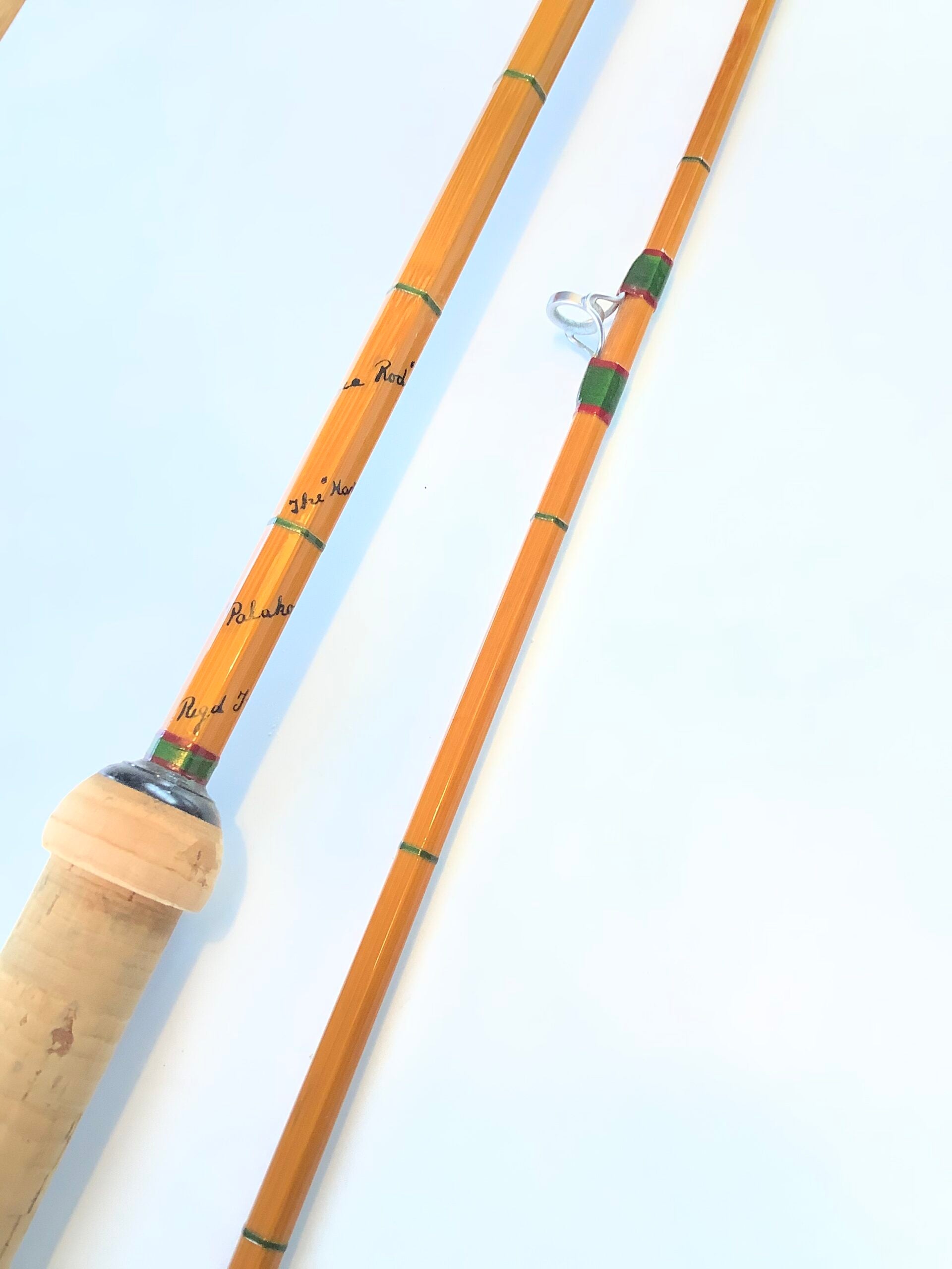 Scarce Hardy Bros “ The Hardy Wanless Sea Rod” 7ft palakona cane in excellent condition