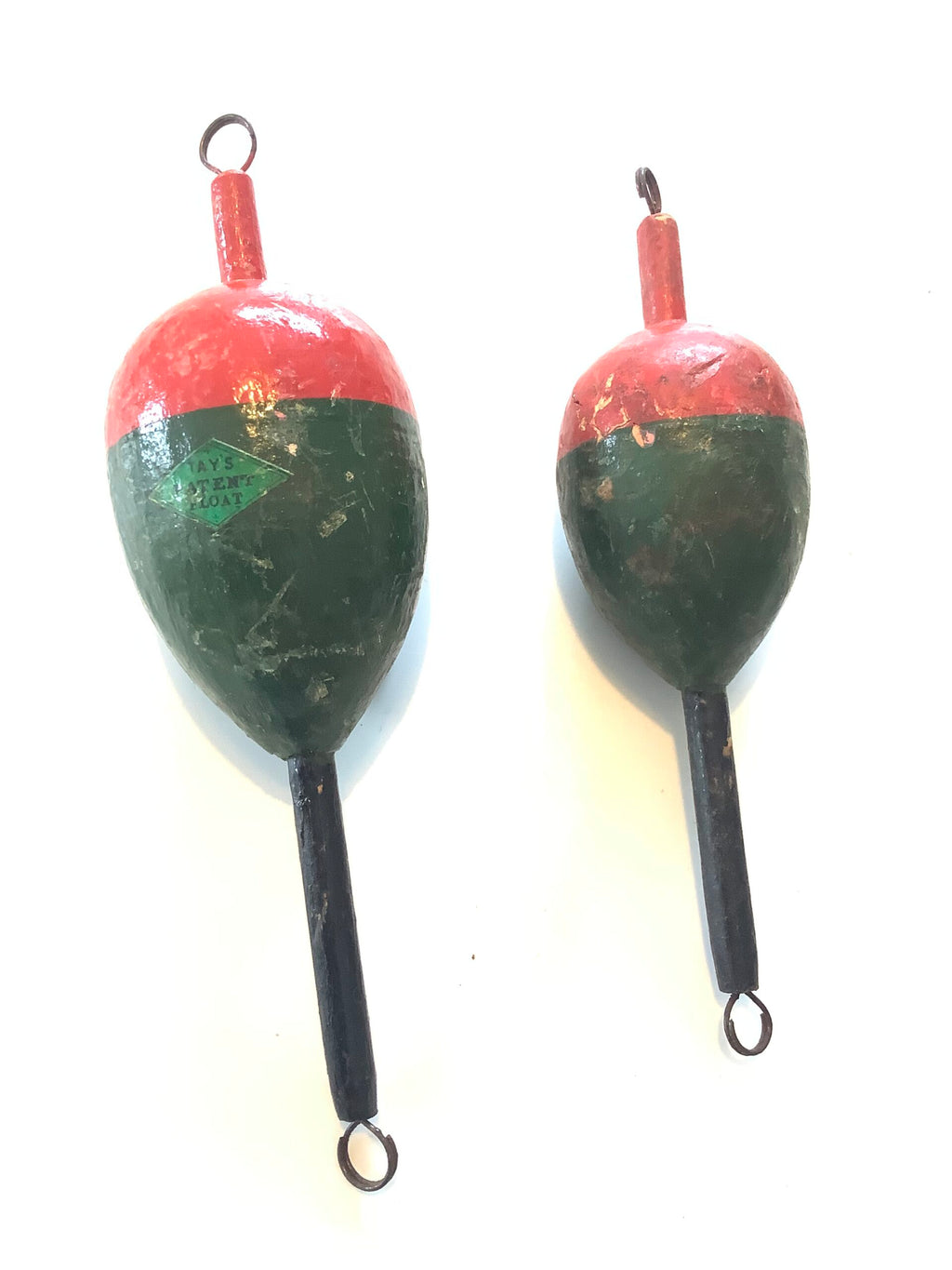 Antique “Tays” sliding Pike Floats