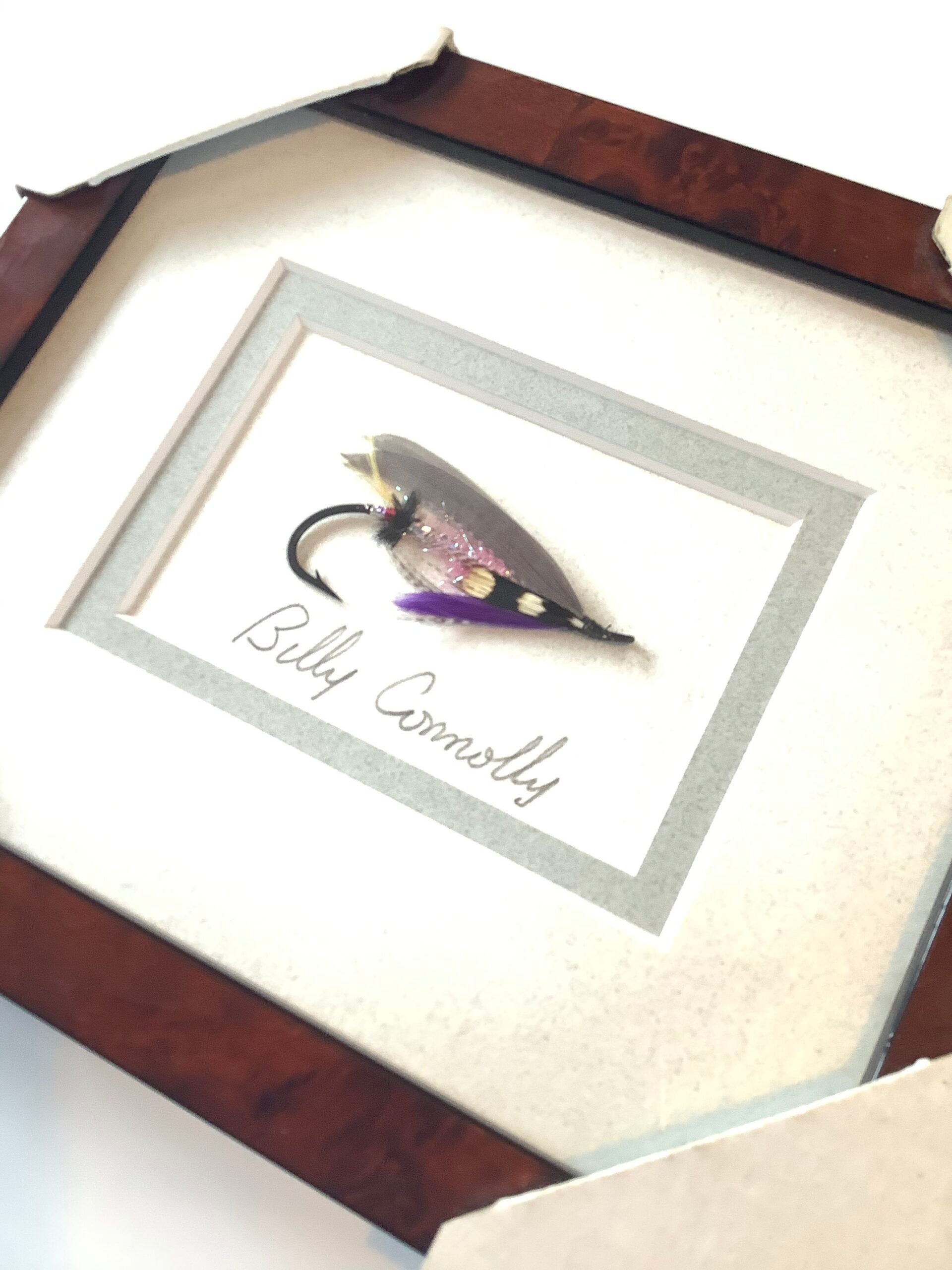 Hand tied salmon Fly by Billy Connolly