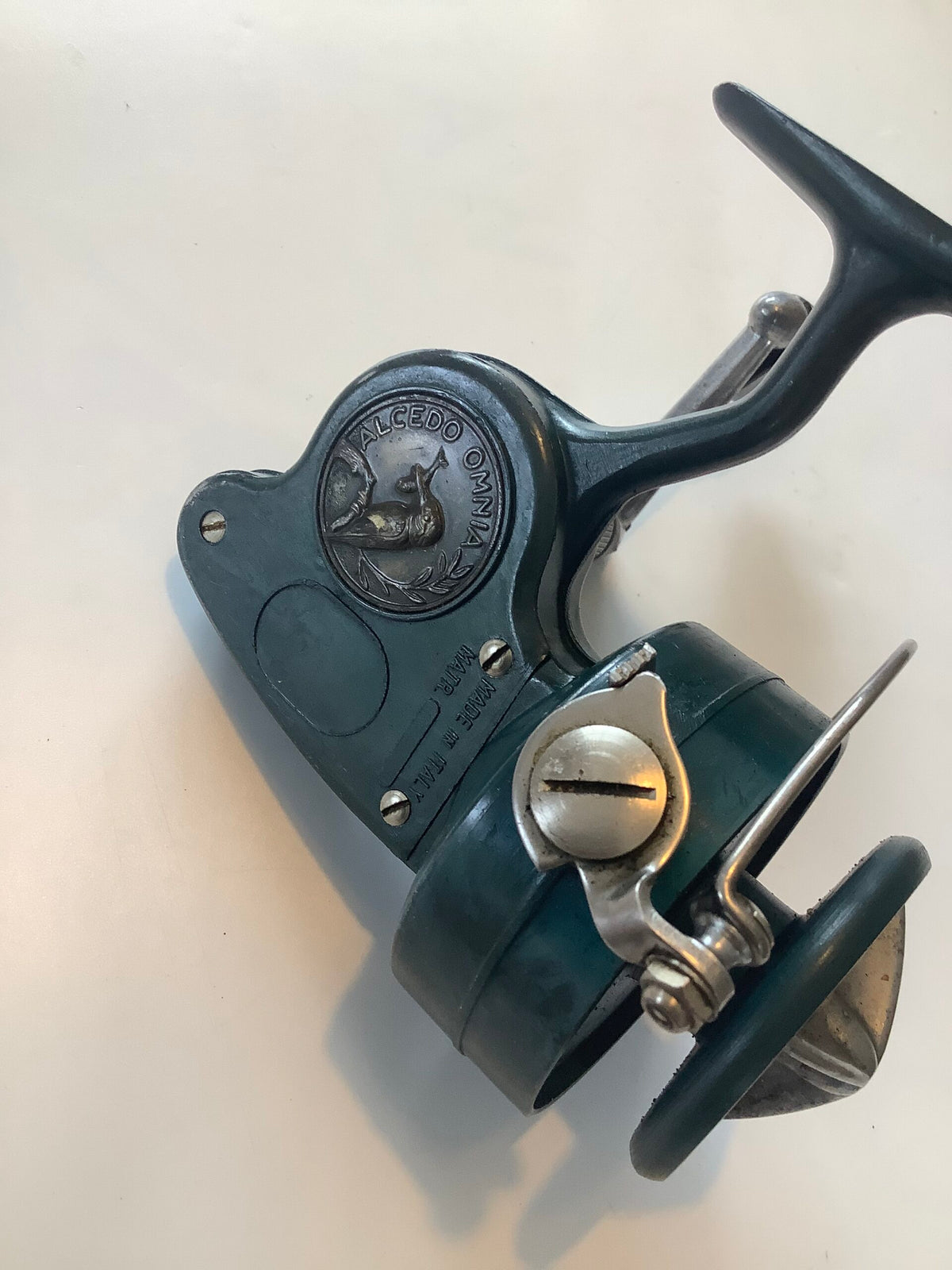 alcedo fishing reel Vintage of Italy Fixed Spool – Antique & Vintage Tackle Power Pro Super Slick Select:244 cm 15-40 g saltwater fish