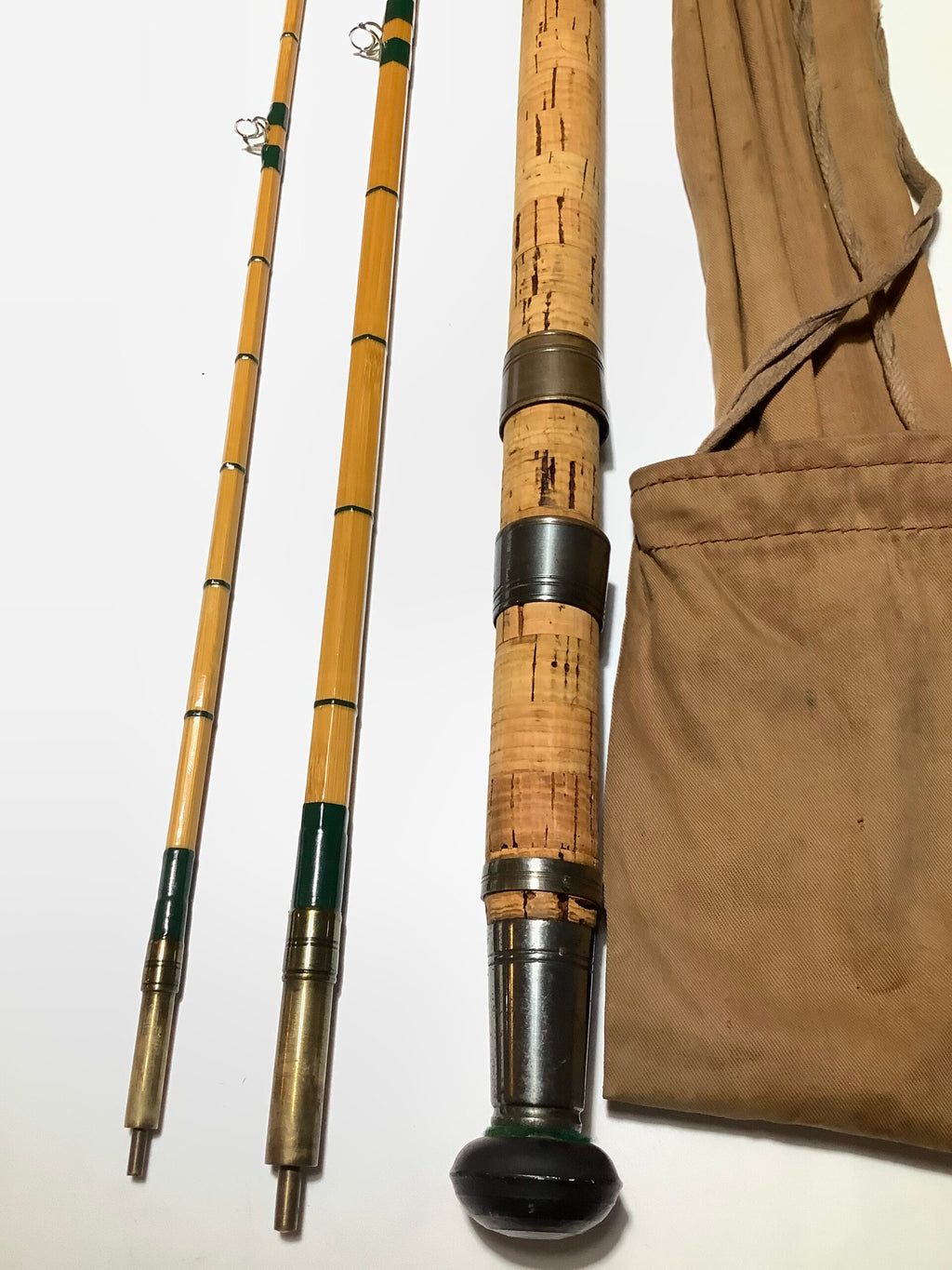 Scarce Allcocks Co “ECLIPSE” Built Cane Float Rod