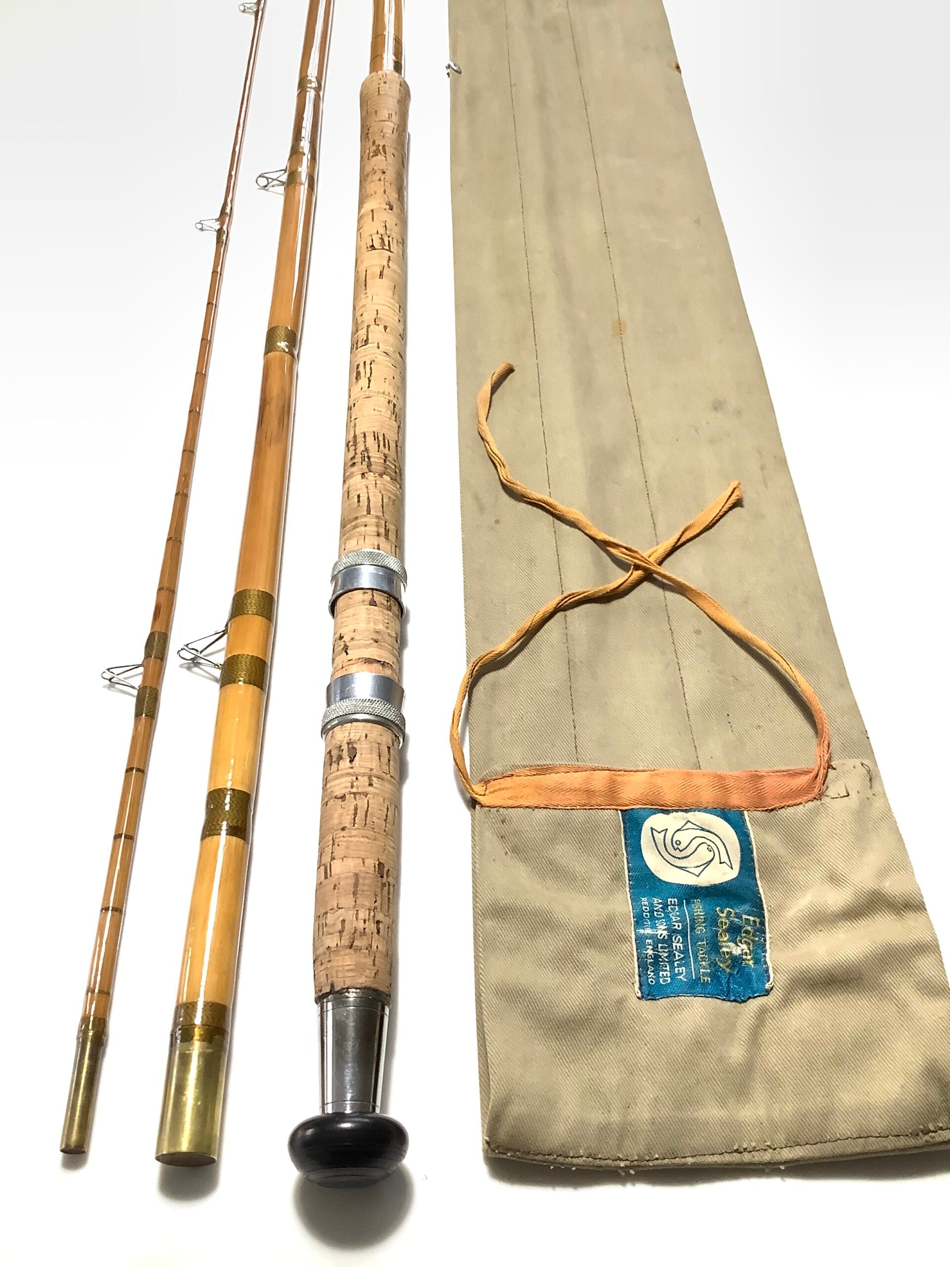 Beautifully restored by Jason White Golden Scale Club 12ft Sealey Match Rod