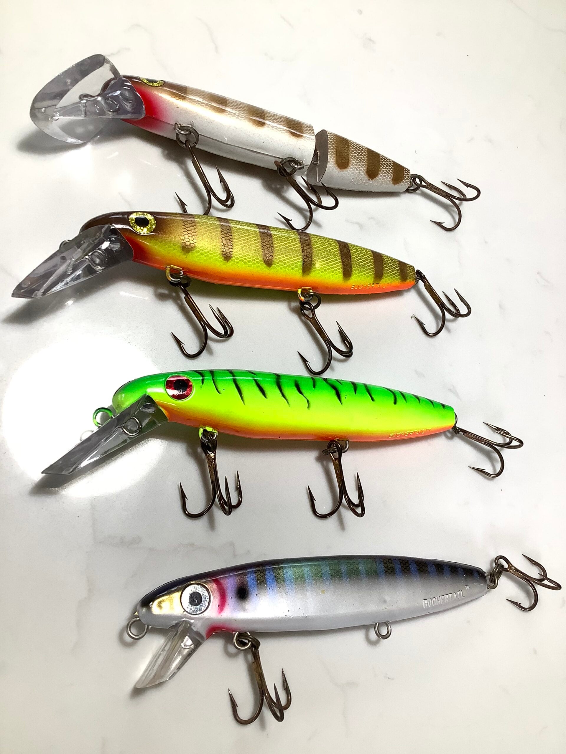 Large Size BUCHERTAIL LURE Baits X 4
