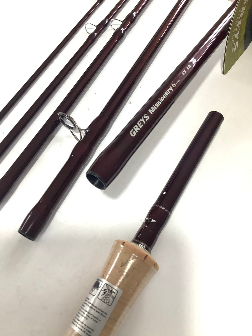 NEW unused GREYS HARDY “ MISSIONARY “ 6 Pce Salmon Fly Travel Rod