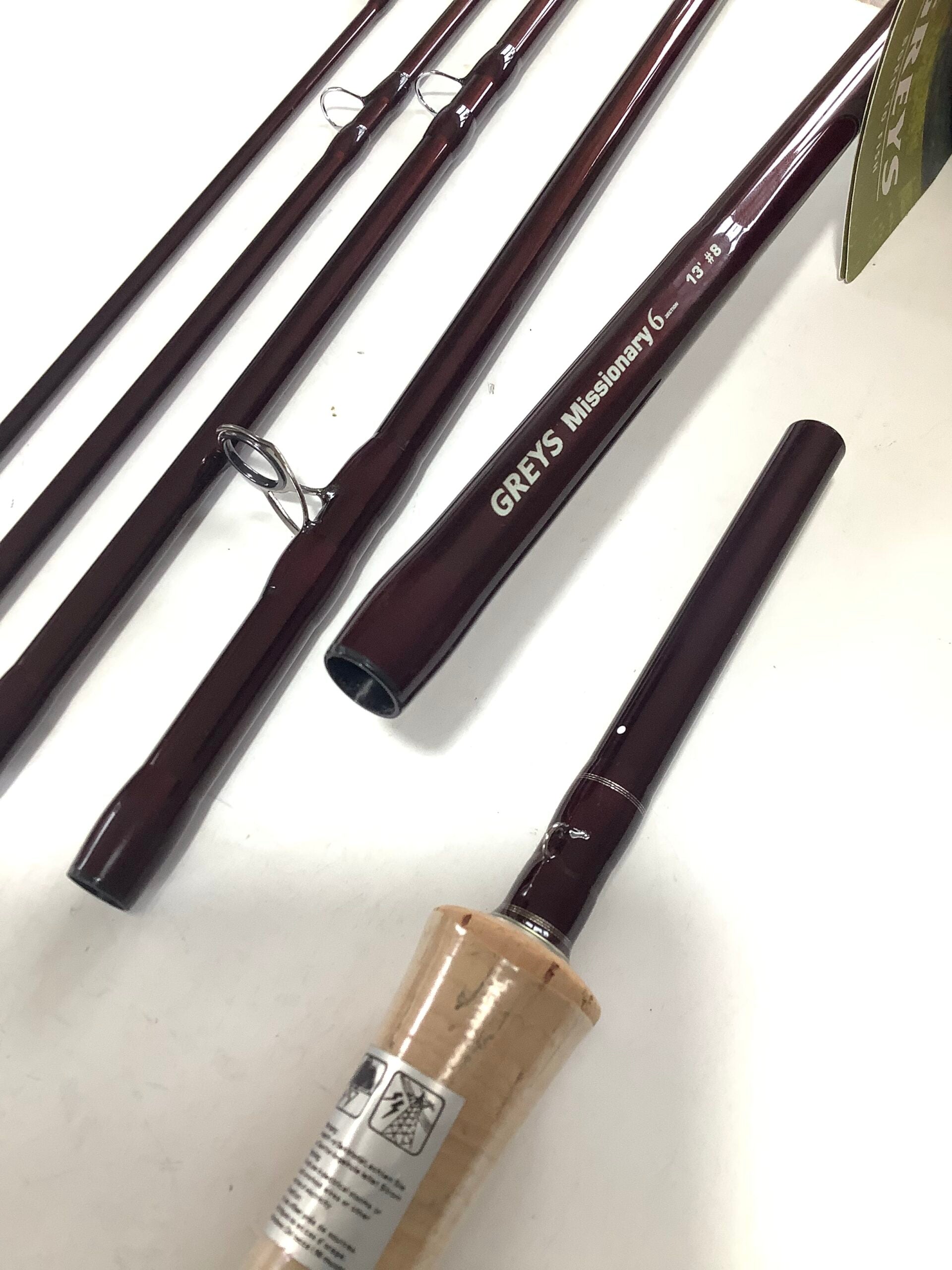 NEW unused GREYS HARDY “ MISSIONARY “ 6 Pce Salmon Fly Travel Rod