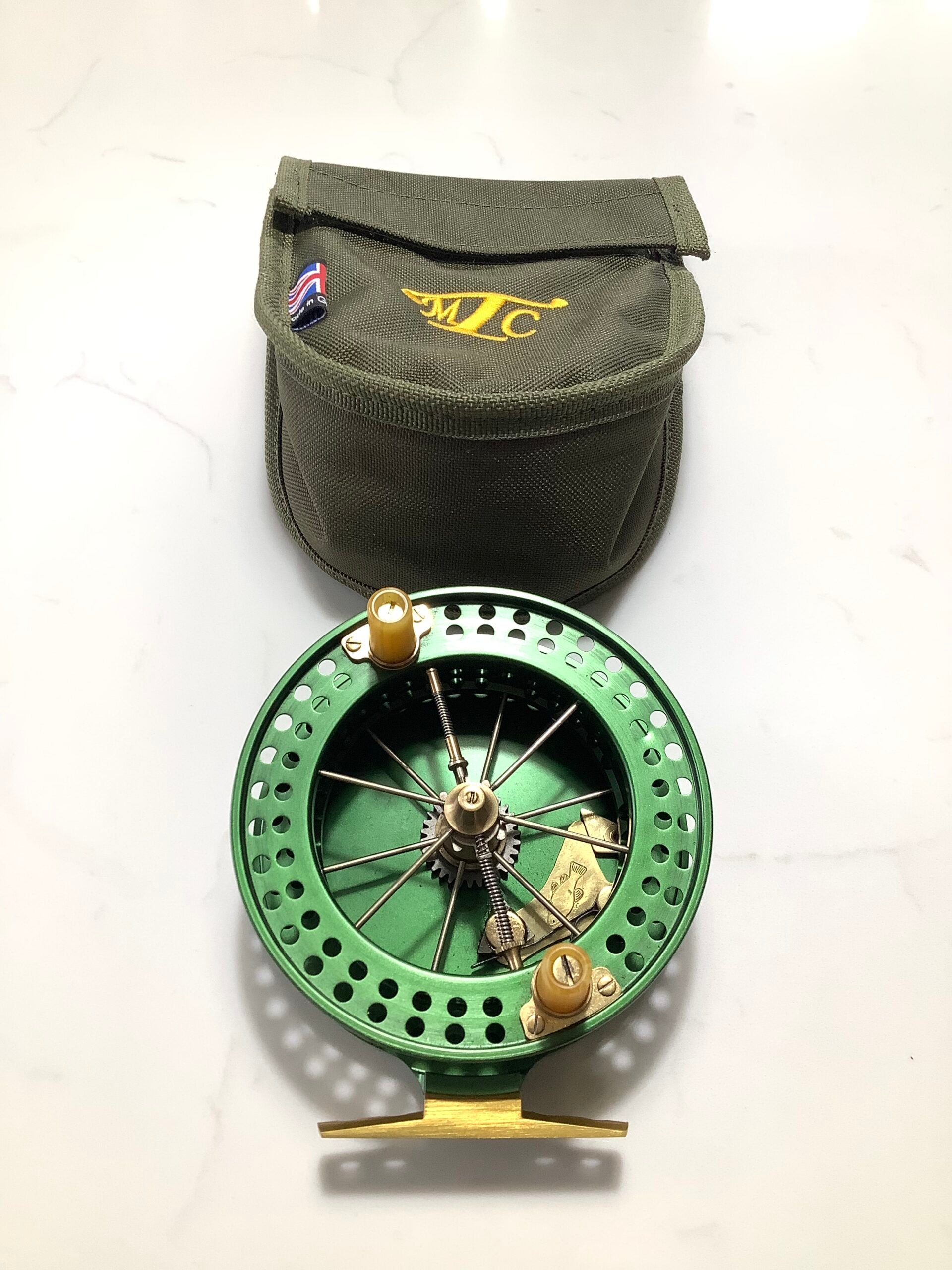 Limited Edition TENCH FISHERS Centrepin By Garry Mills