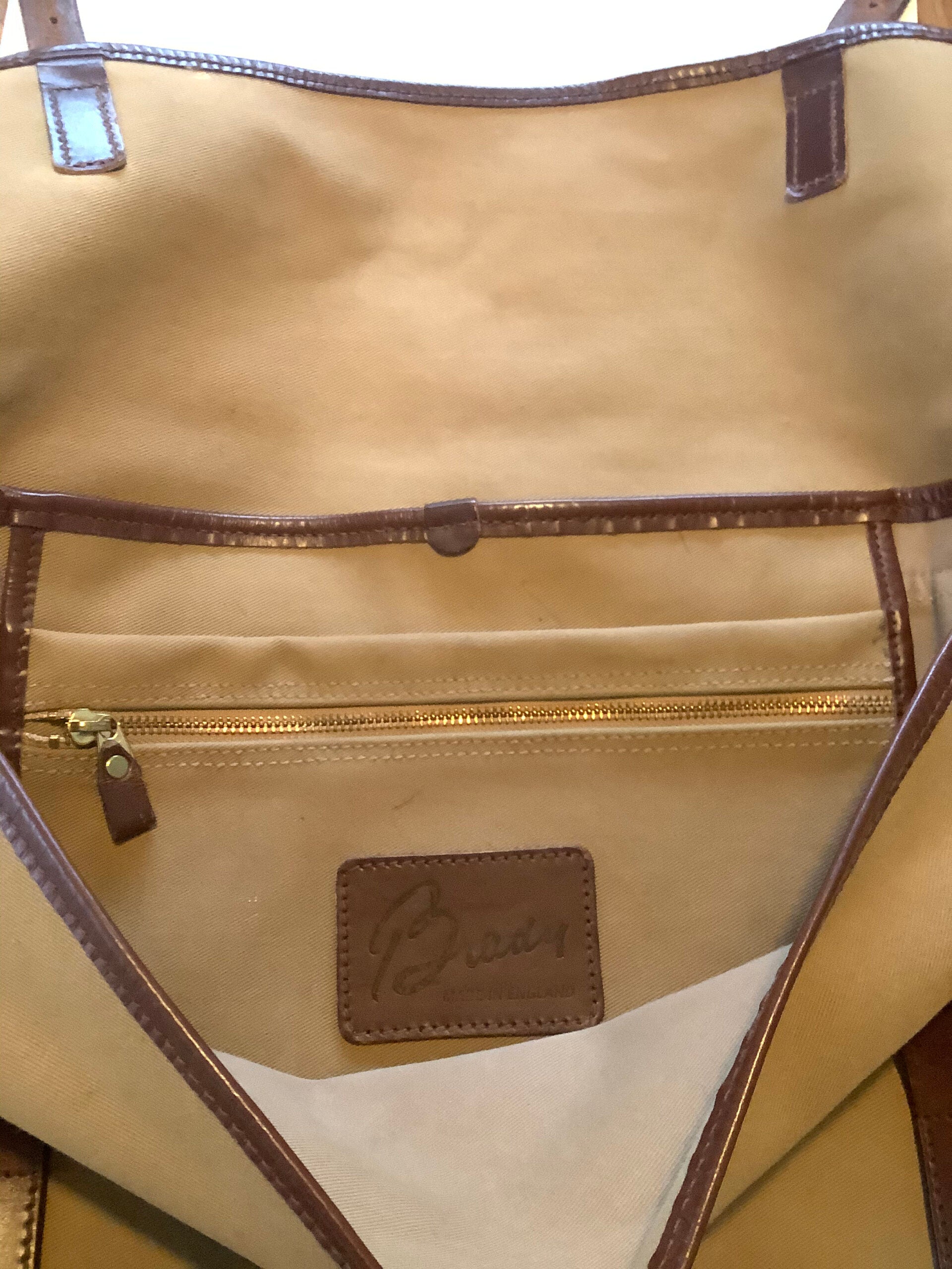 Brady leather Canvas Sportsman’s Bag