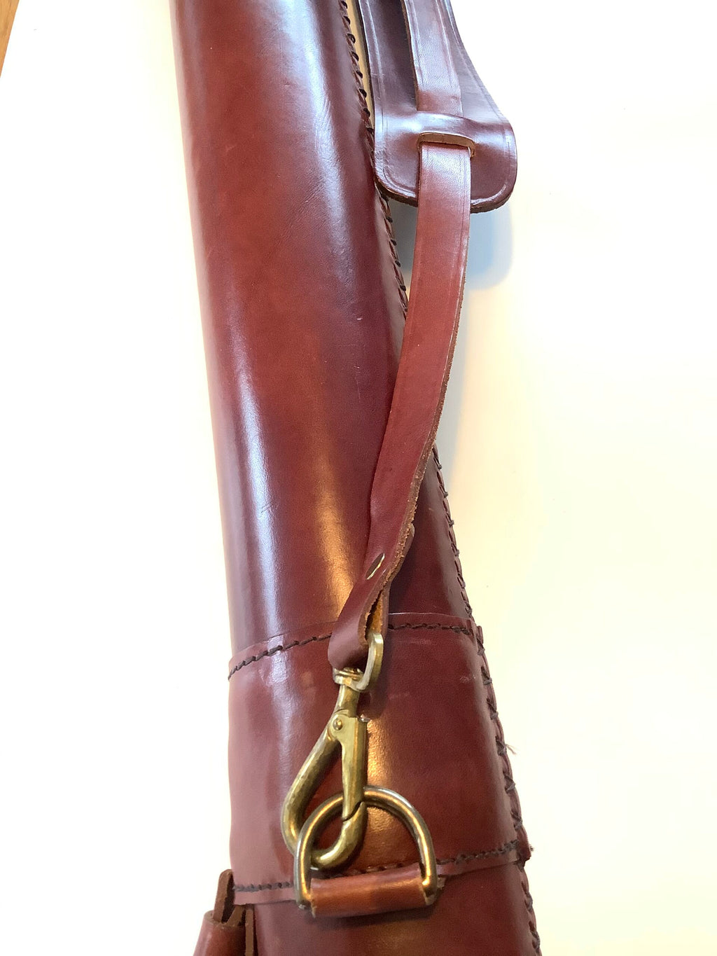 Rare Bruce Walker Full length Leather Rod Carrier