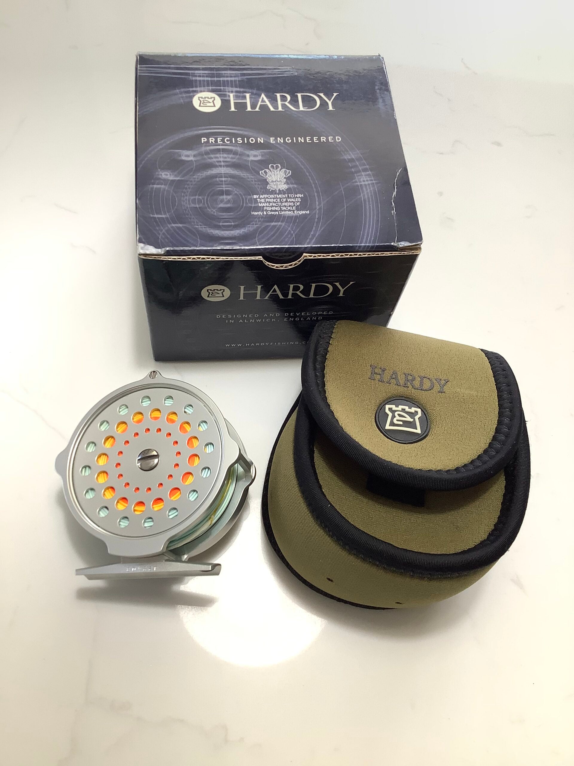 Hardy Bros BOUGLE 3 1/4” MKVI Lightweight Fly Reel with new line