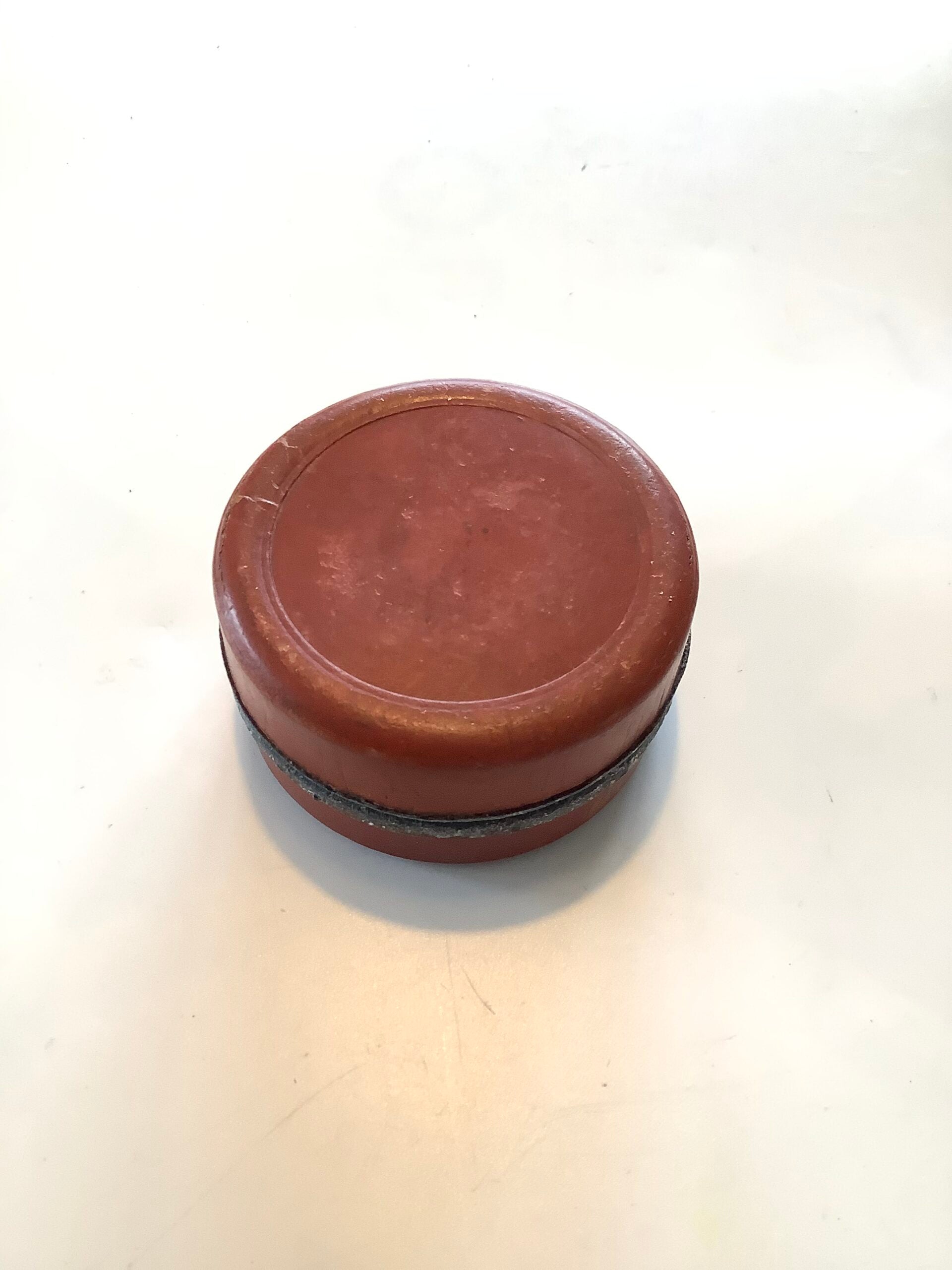 Antique Hunting /Fishing Tot shot Cup in Leather Case