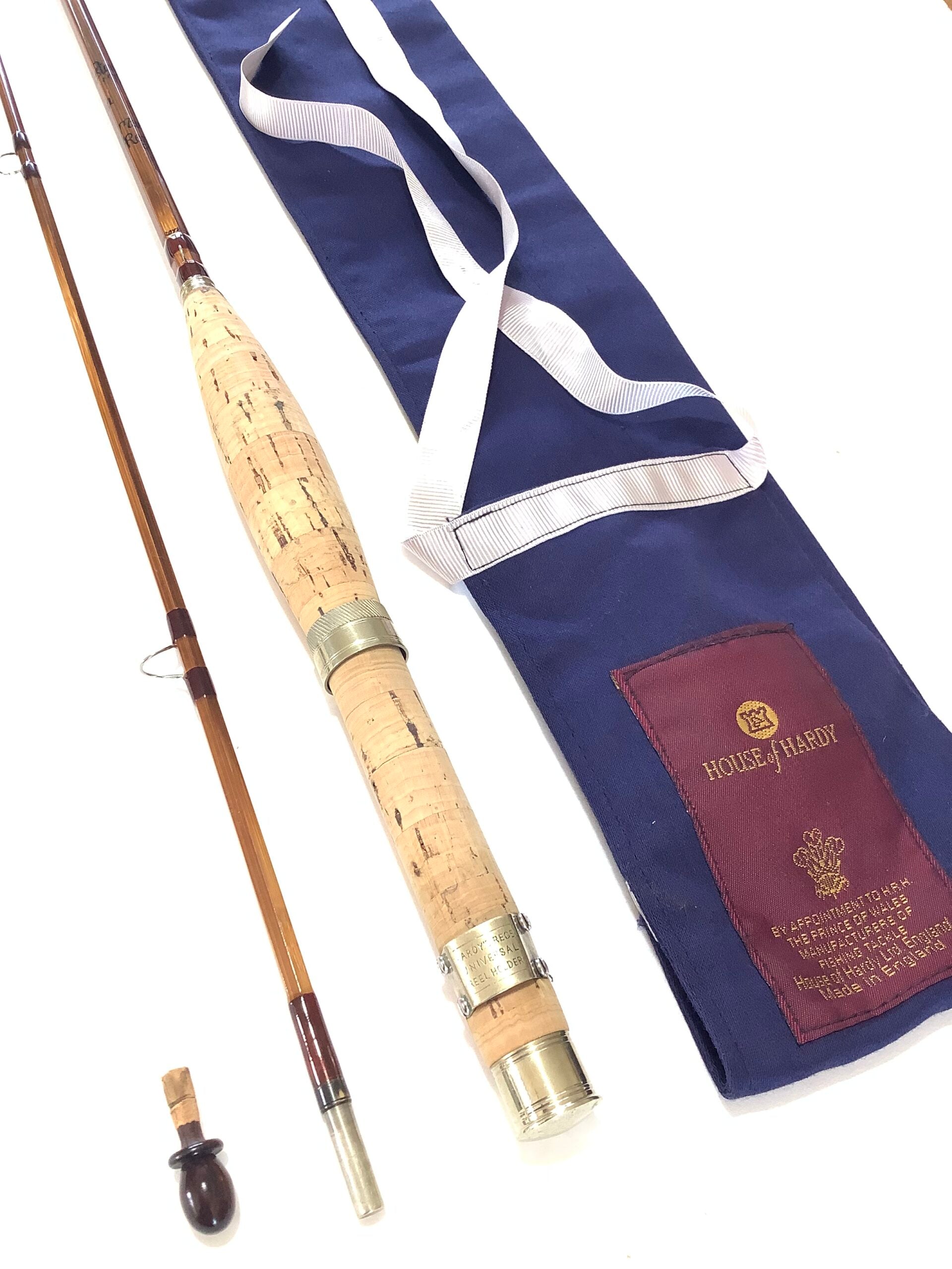 Rare HARDY BROS “ THE GLADSTONE” Hand Built Cane 8ft Fly Rod