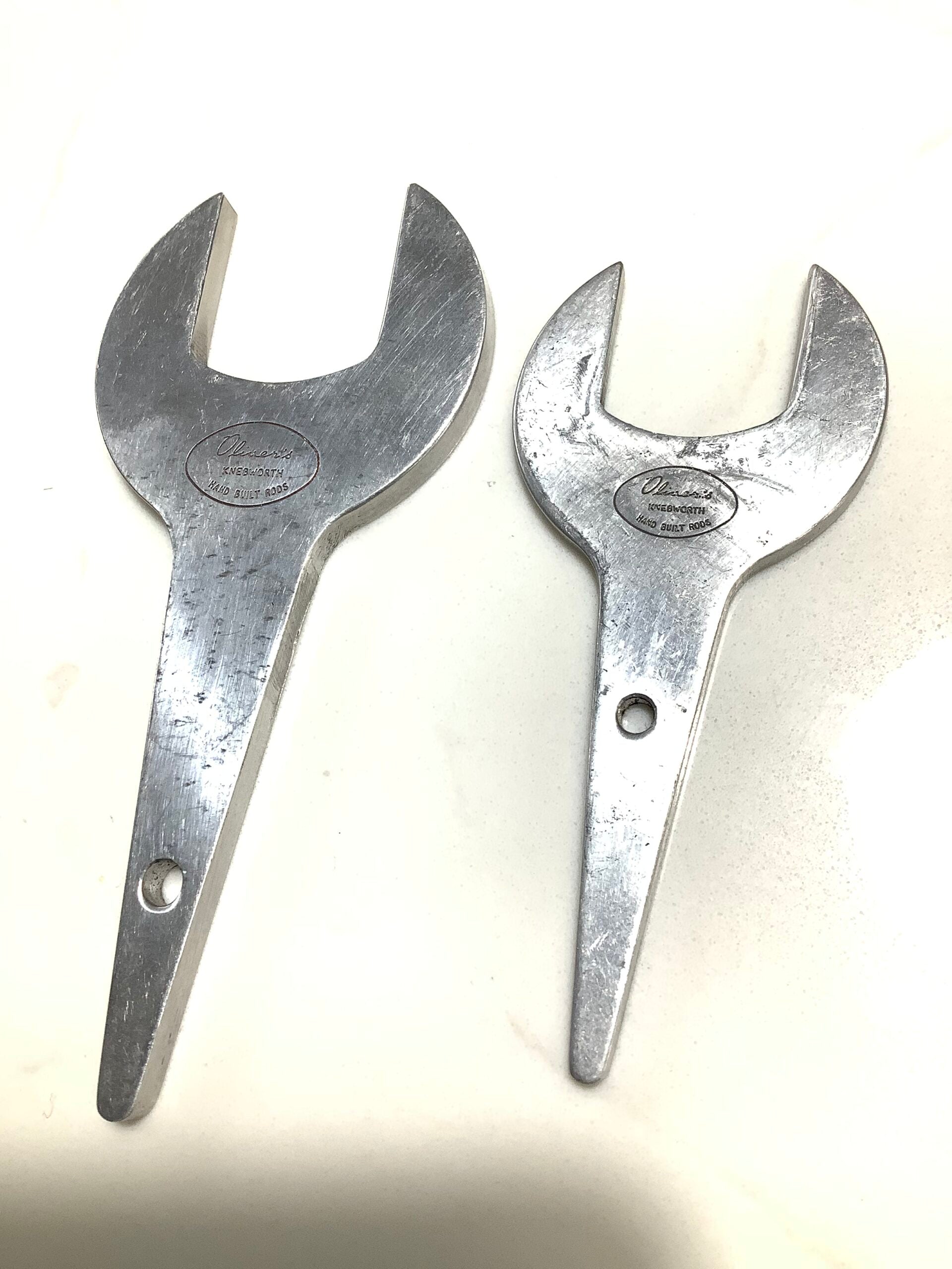 Rare OLIVERS of KNEBWORTH Reel Seat Spanners