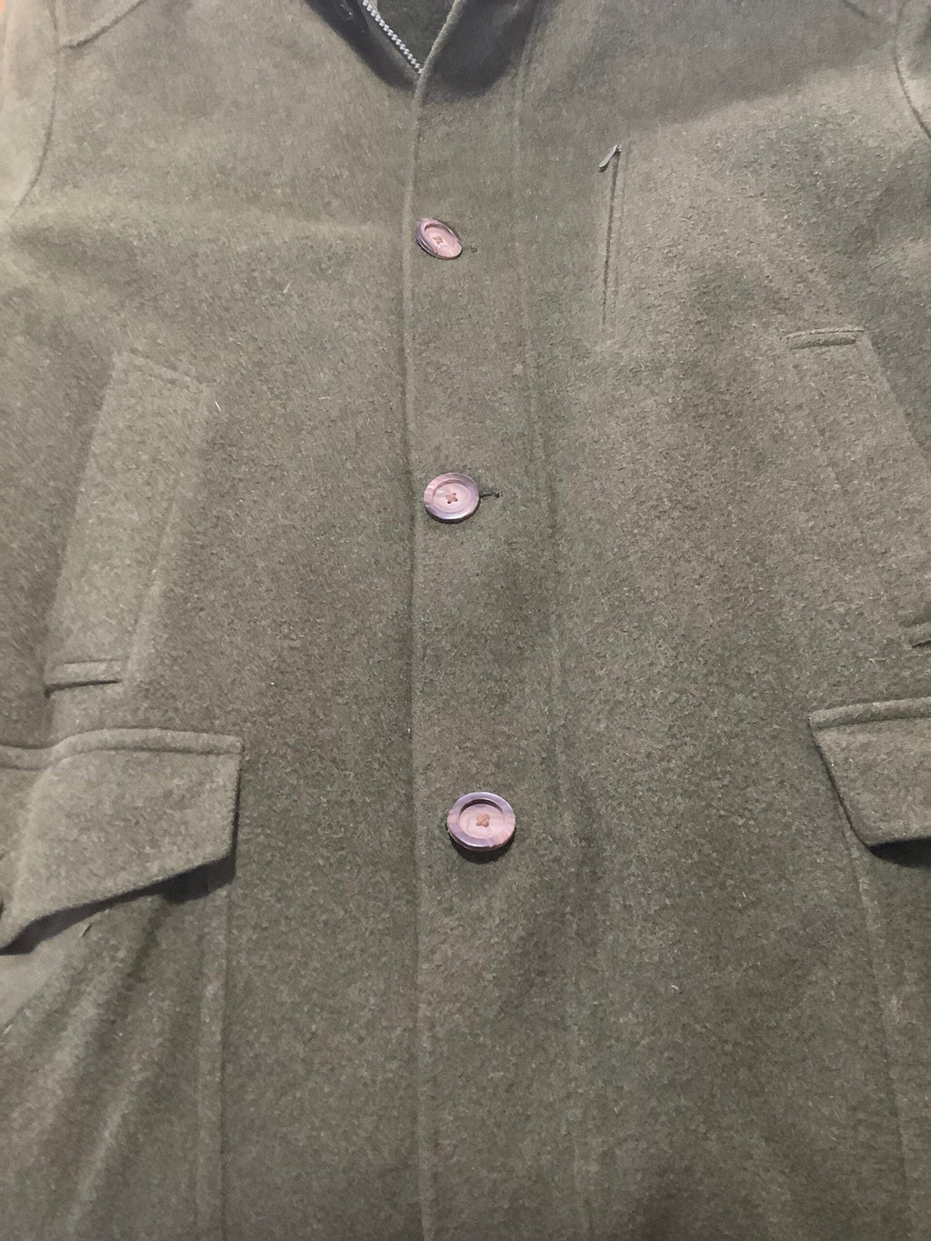 ORIGINAL AUSTRIAN RASCHEN LODEN PURE WOOL OUTDOORSMAN HUNTING COAT