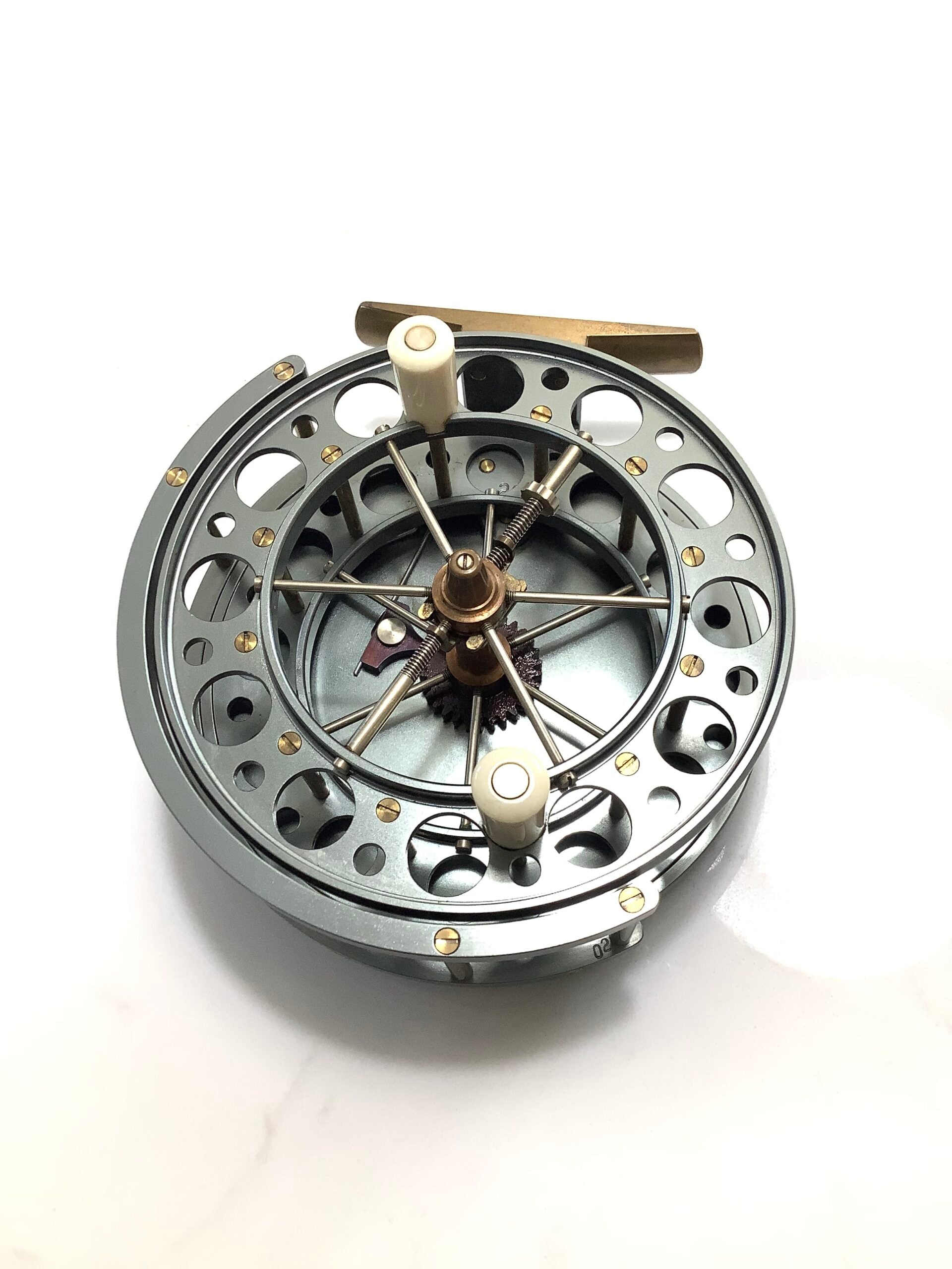 Rare CHRIS LYTHE “ AJP DELUXE “ Centrepin with Line Guide