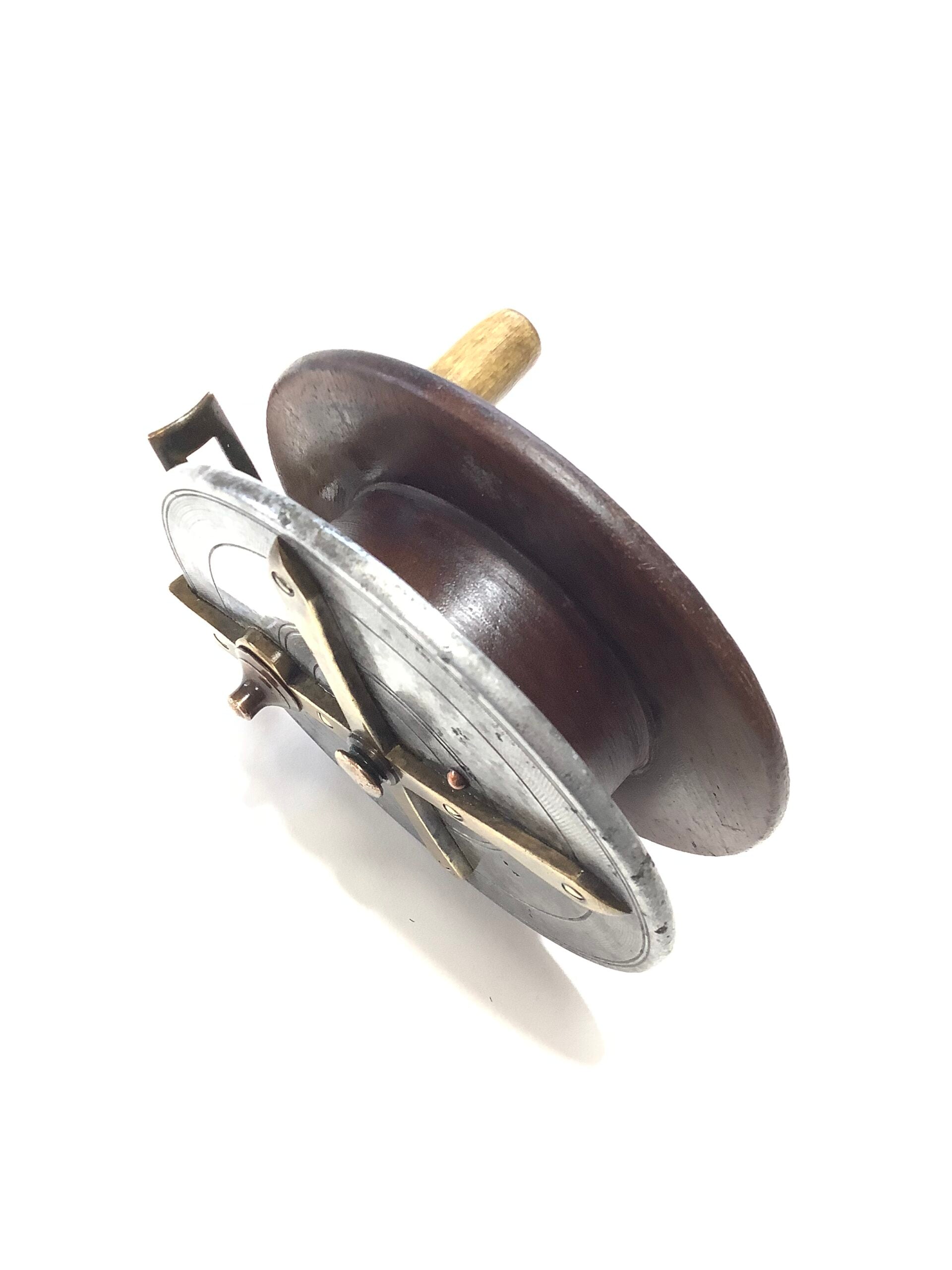 Antique Slater Latch ZEPHYR 41/2” Centrepin Reel