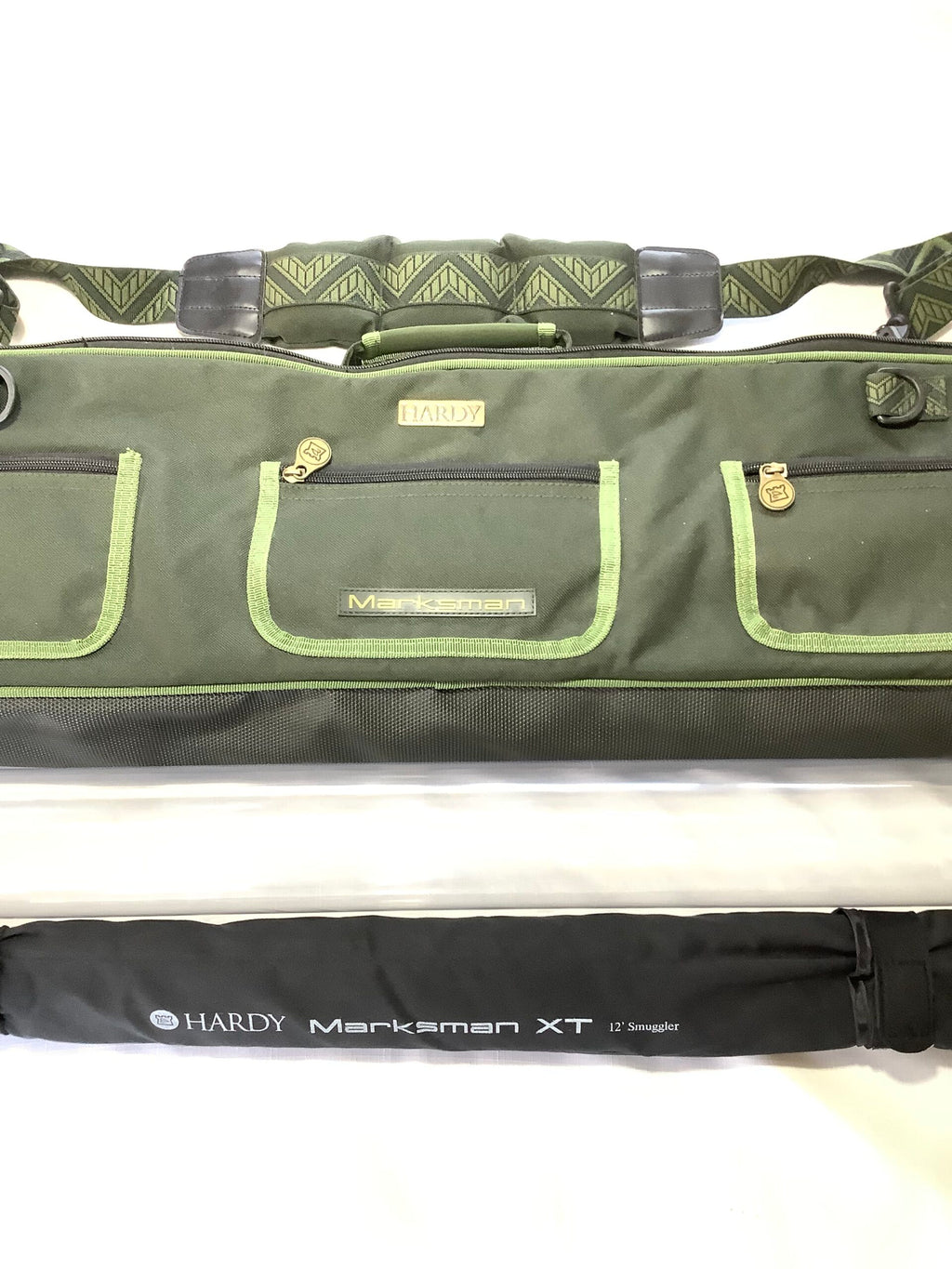 HARDY BROS MARKSMAN 6 x piece SMUGGLER 12ft XT ROD with Hardy Marksman Carrying Case