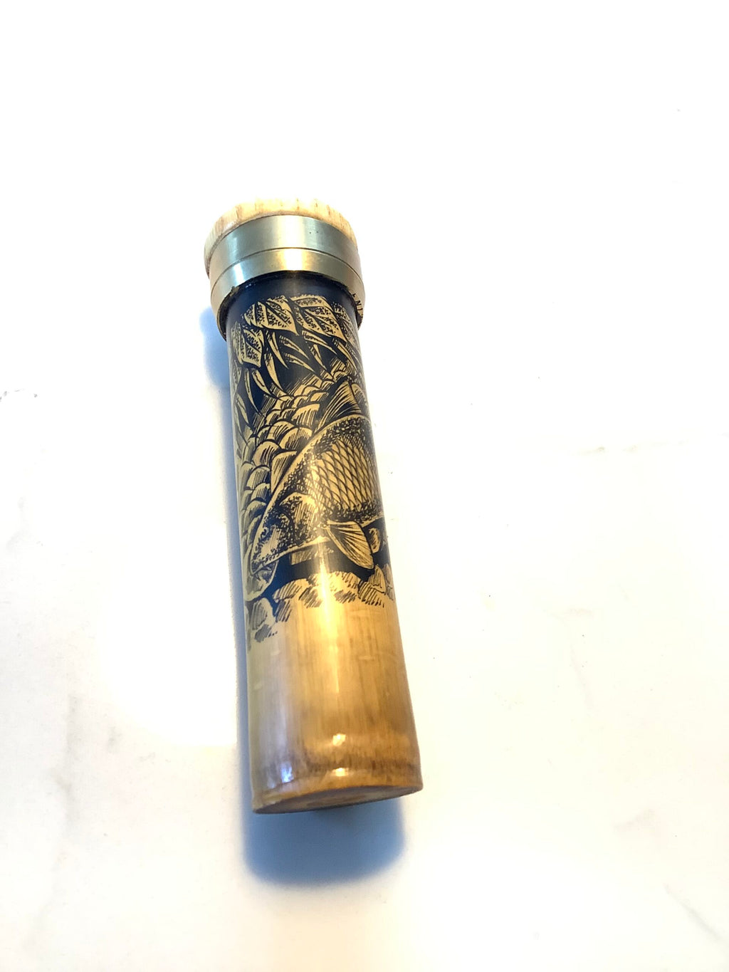 PAUL COOK Shot Tube, hand crafted with painted BARBEL