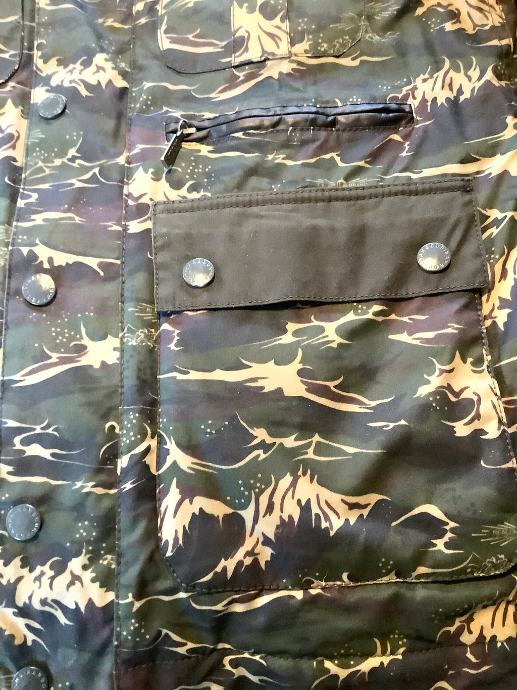 Barbour Mountaineering Brantmoto Wax Jacket size Large