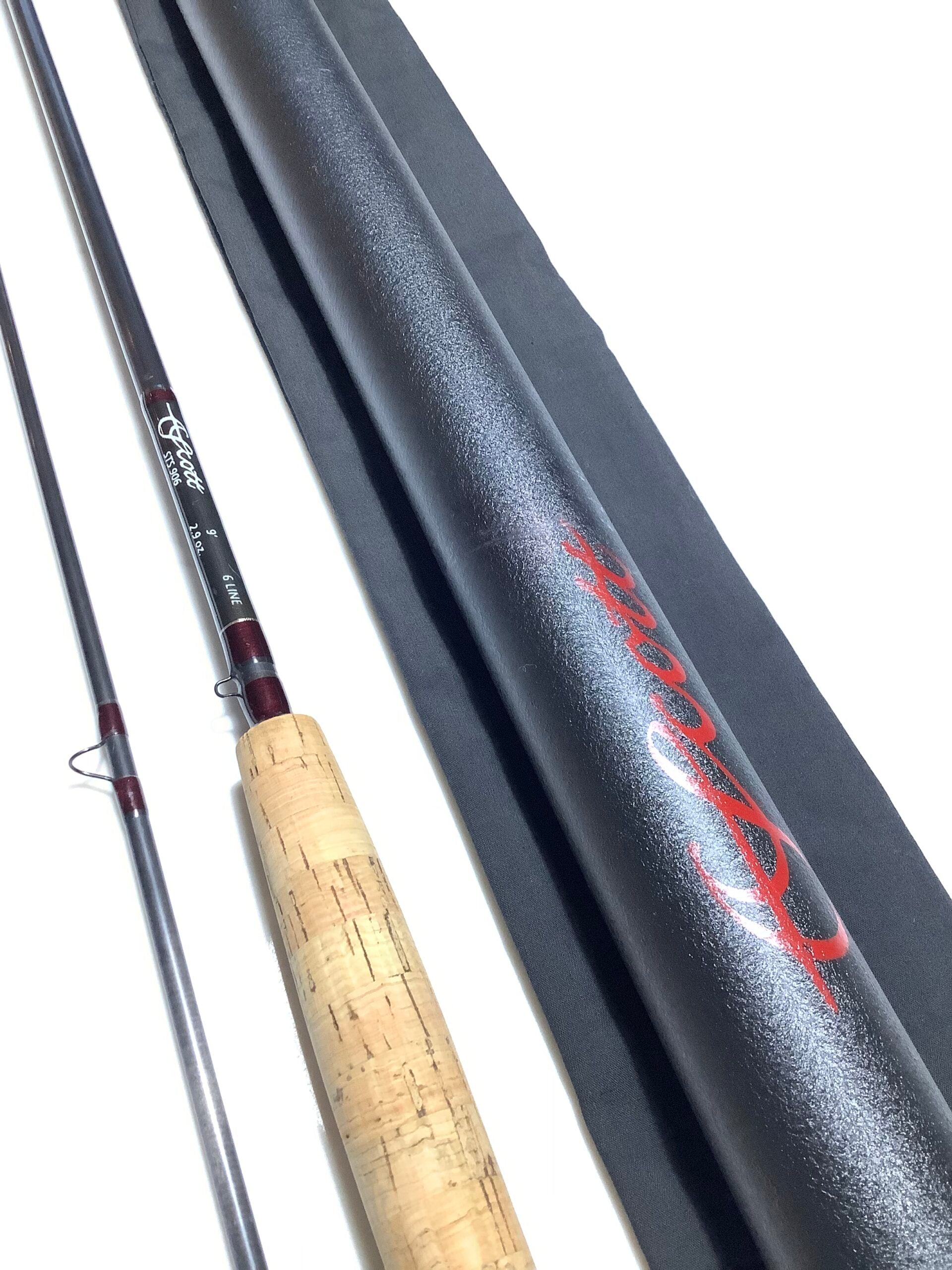 SCOTT STS 9ft #6 Fly Rod – Antique & Vintage Fishing Tackle